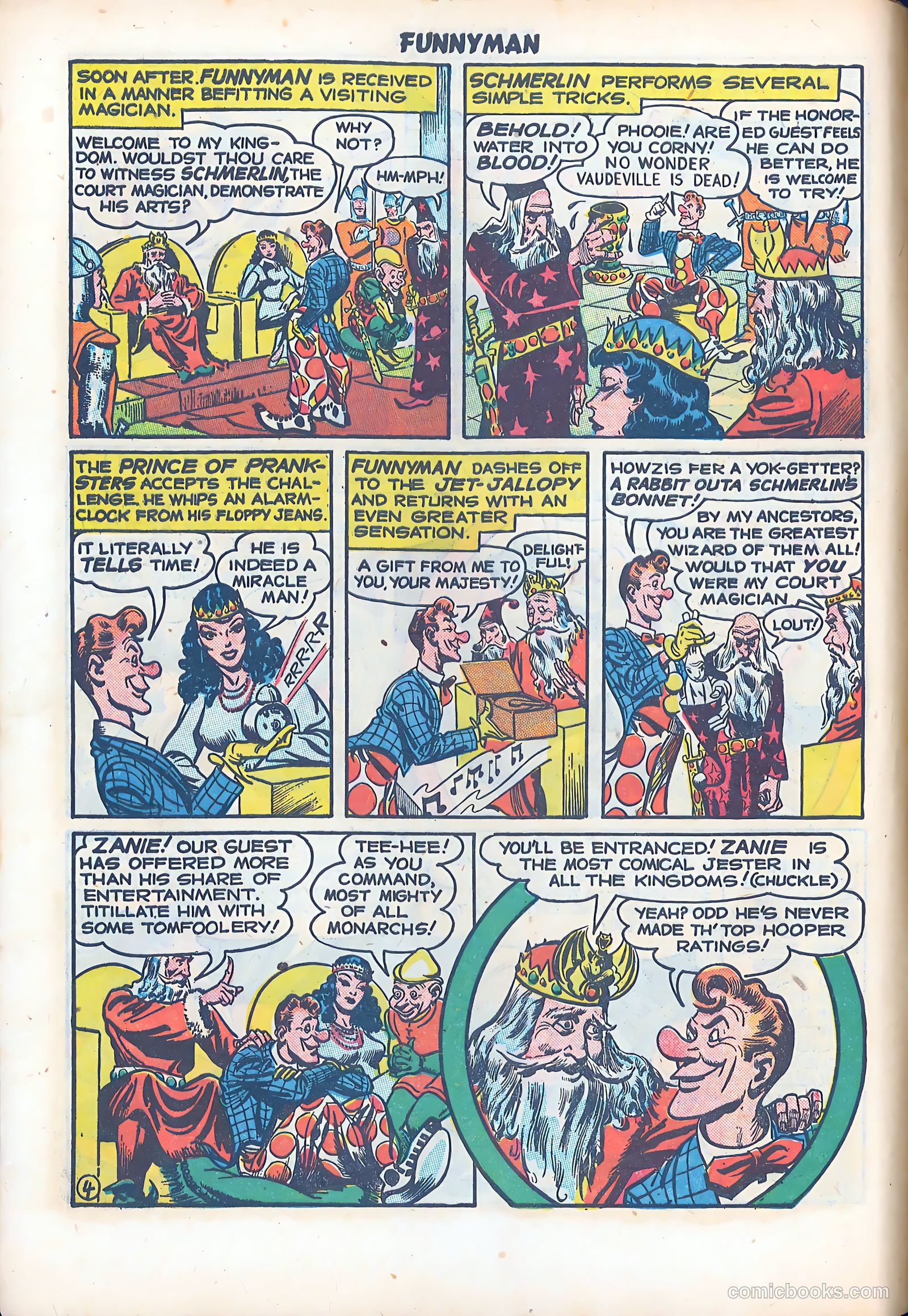Funnyman #4 — page 6 of 36