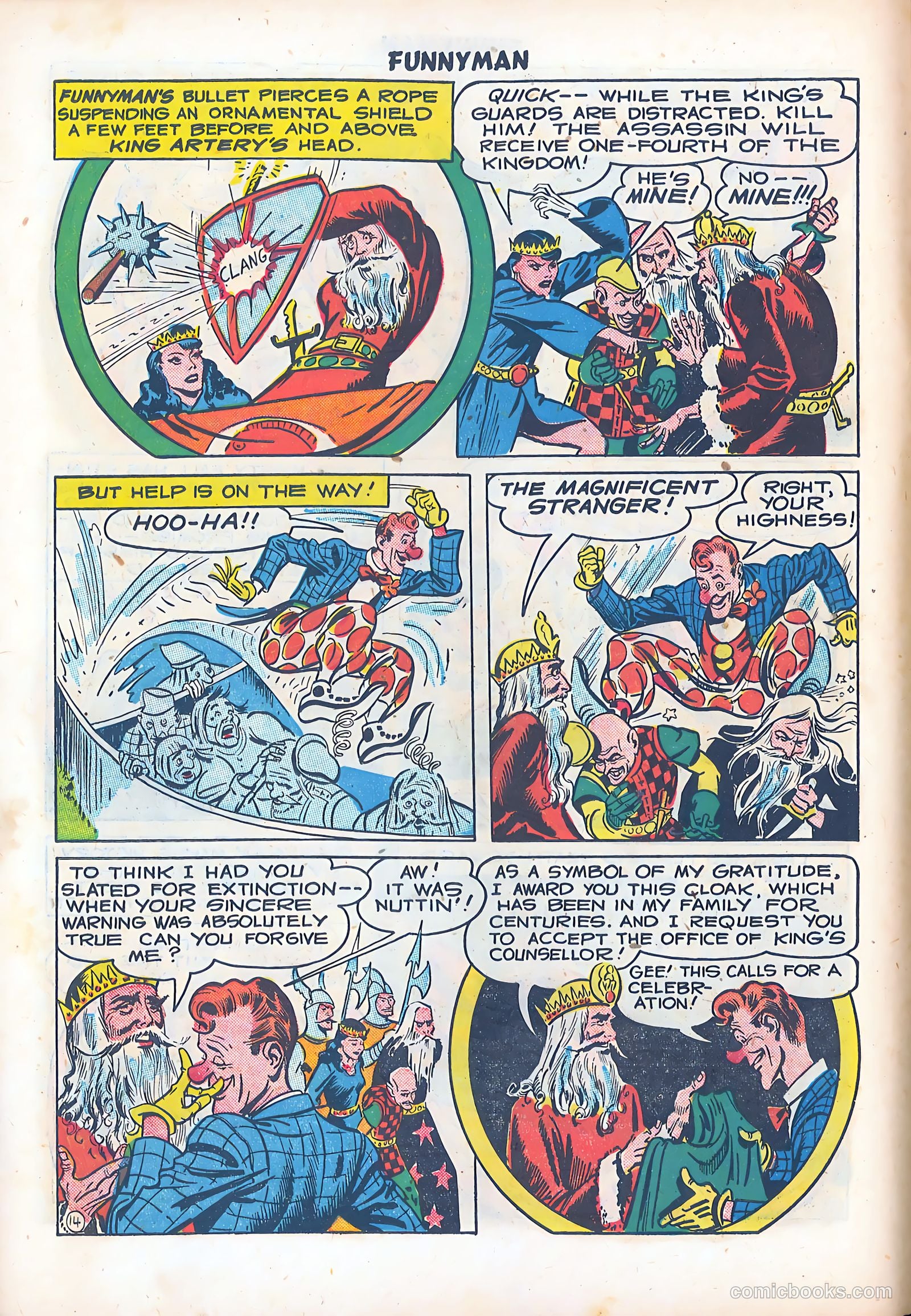 Funnyman #4 — page 16 of 36