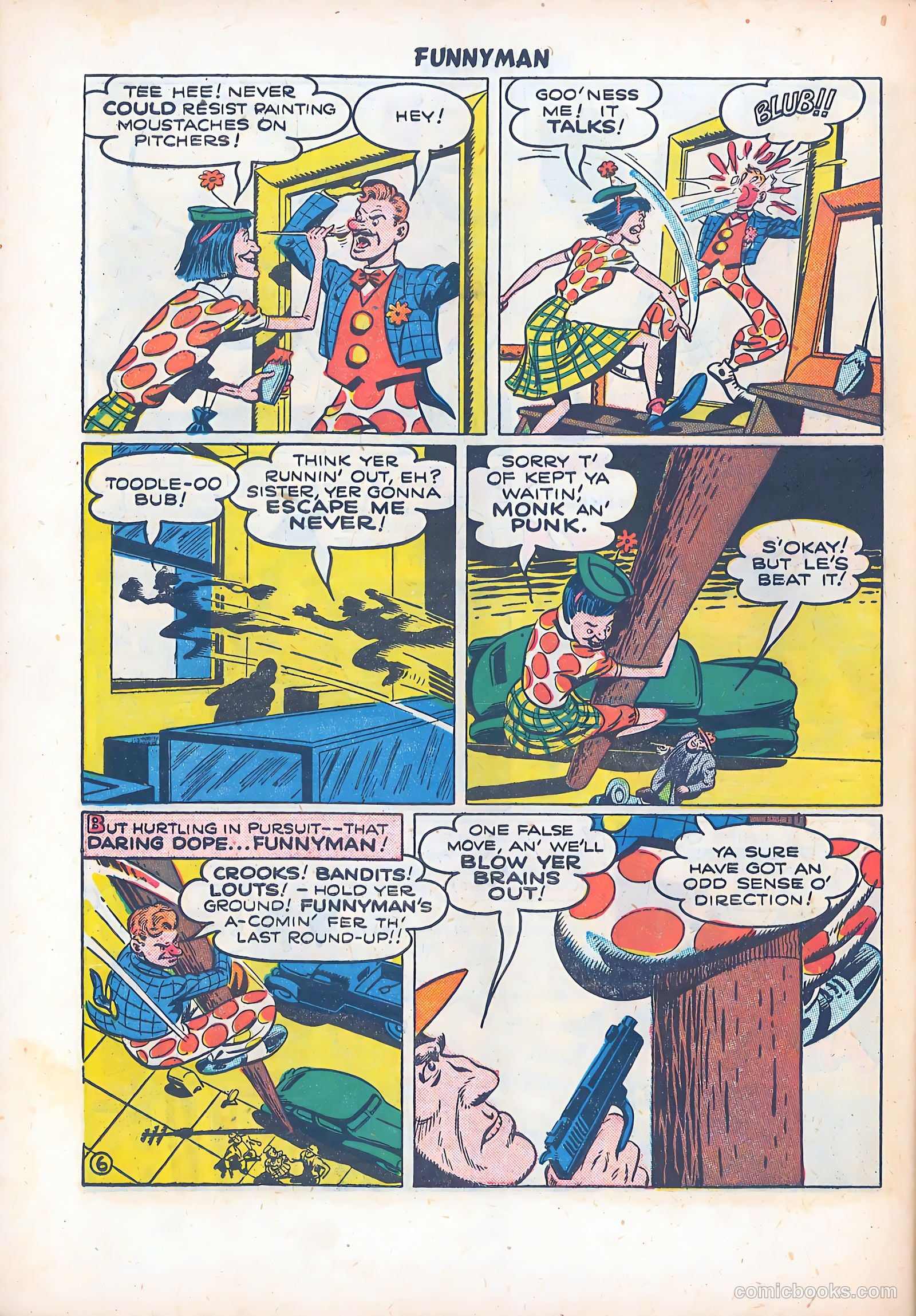 Funnyman #4 — page 32 of 36