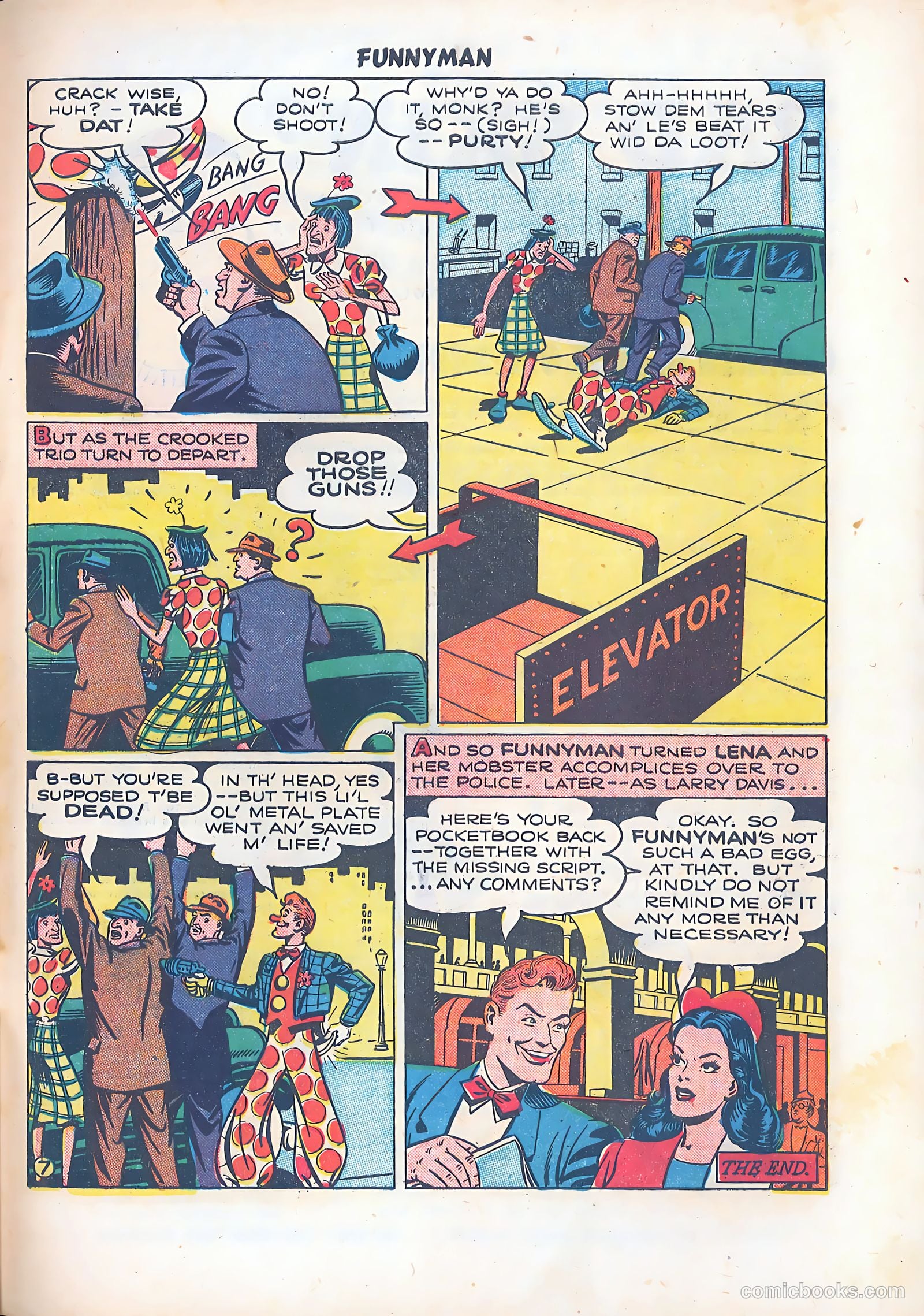 Funnyman #4 — page 33 of 36