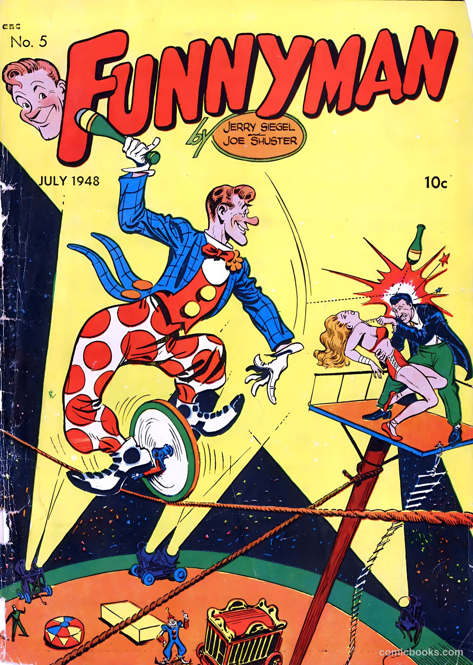 Funnyman #5 — page 1 of 36
