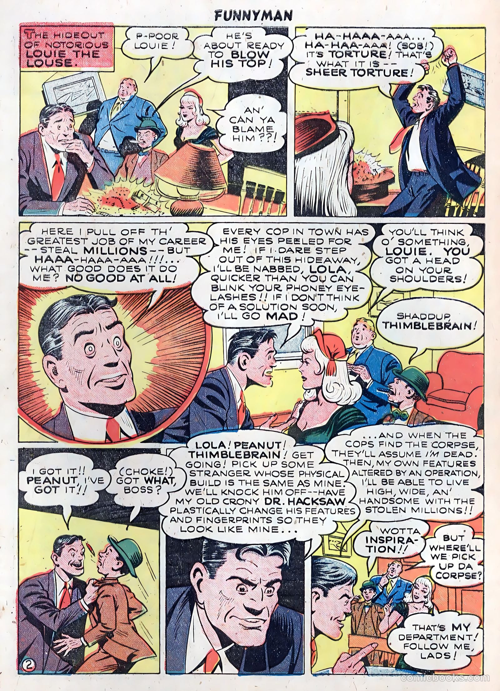 Funnyman #5 — page 4 of 36