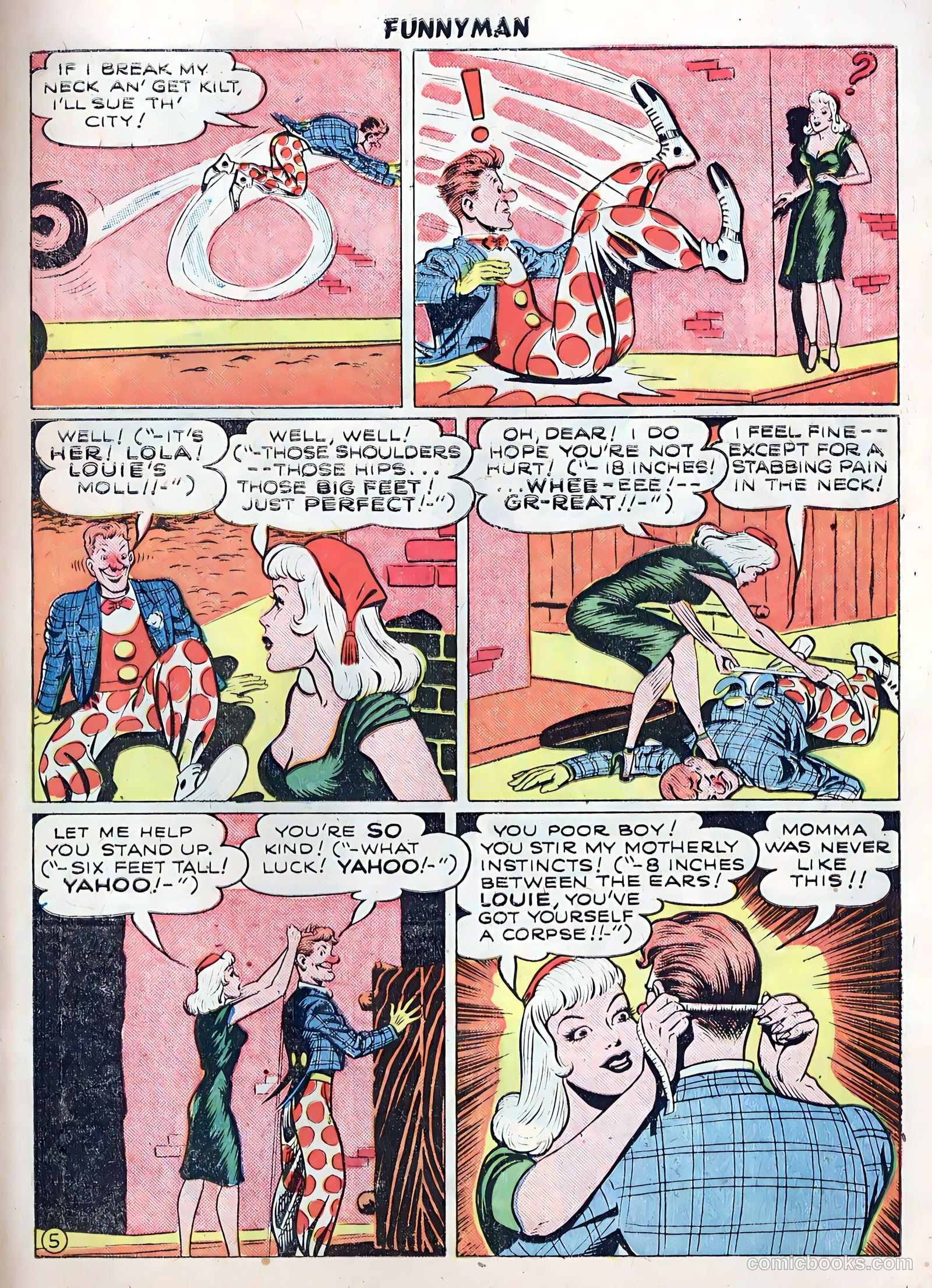 Funnyman #5 — page 7 of 36