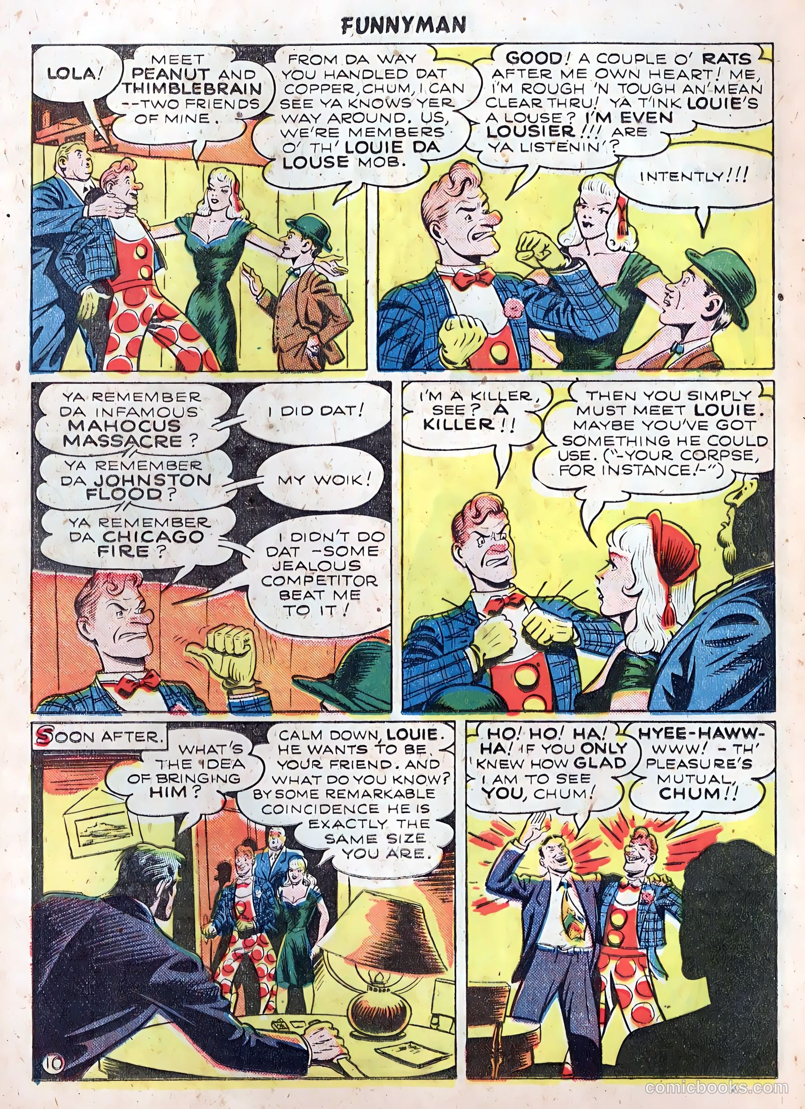 Funnyman #5 — page 12 of 36