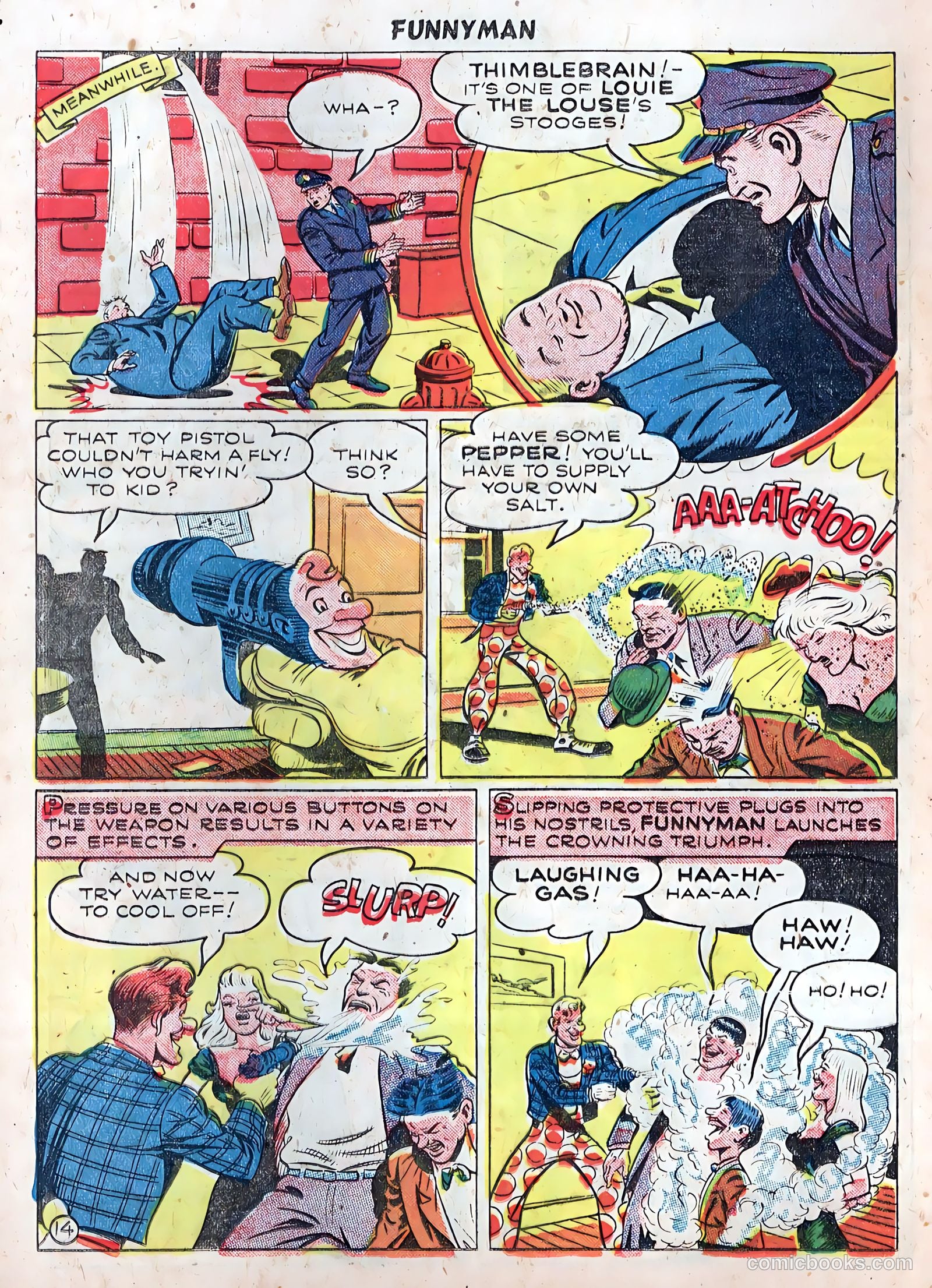 Funnyman #5 — page 16 of 36