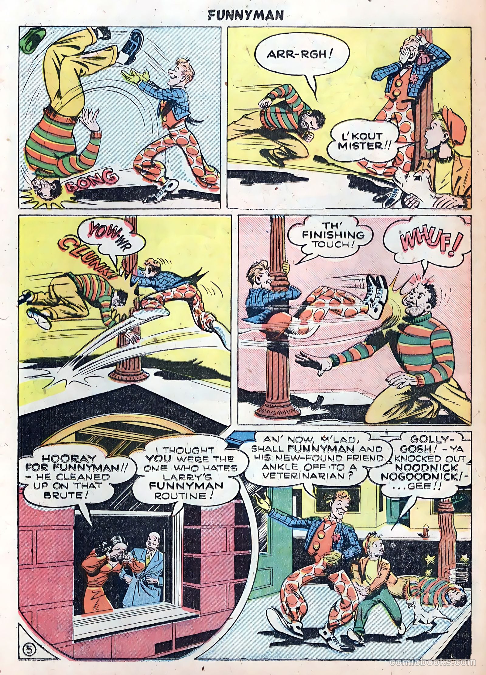 Funnyman #5 — page 22 of 36