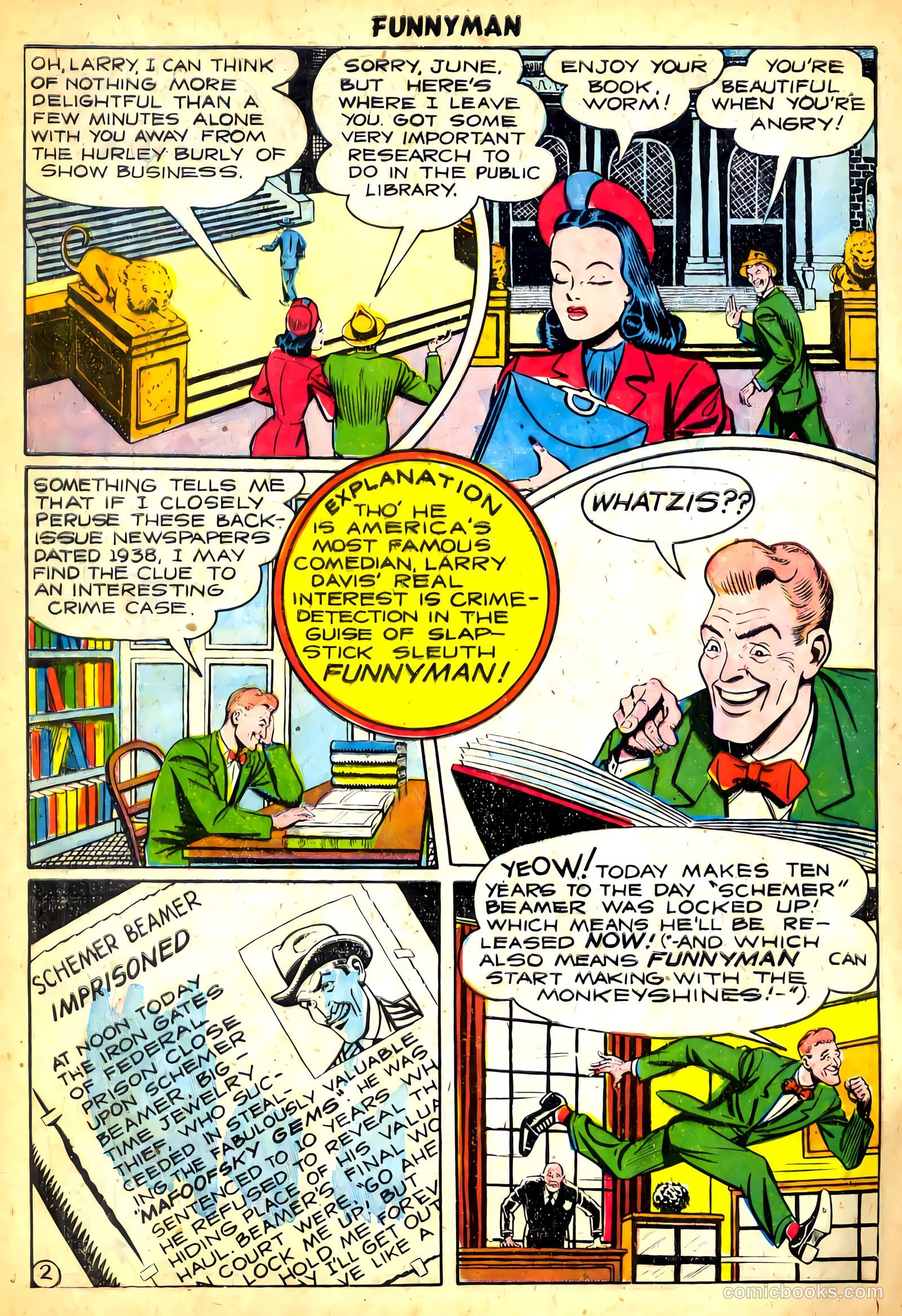 Funnyman #6 — page 4 of 36