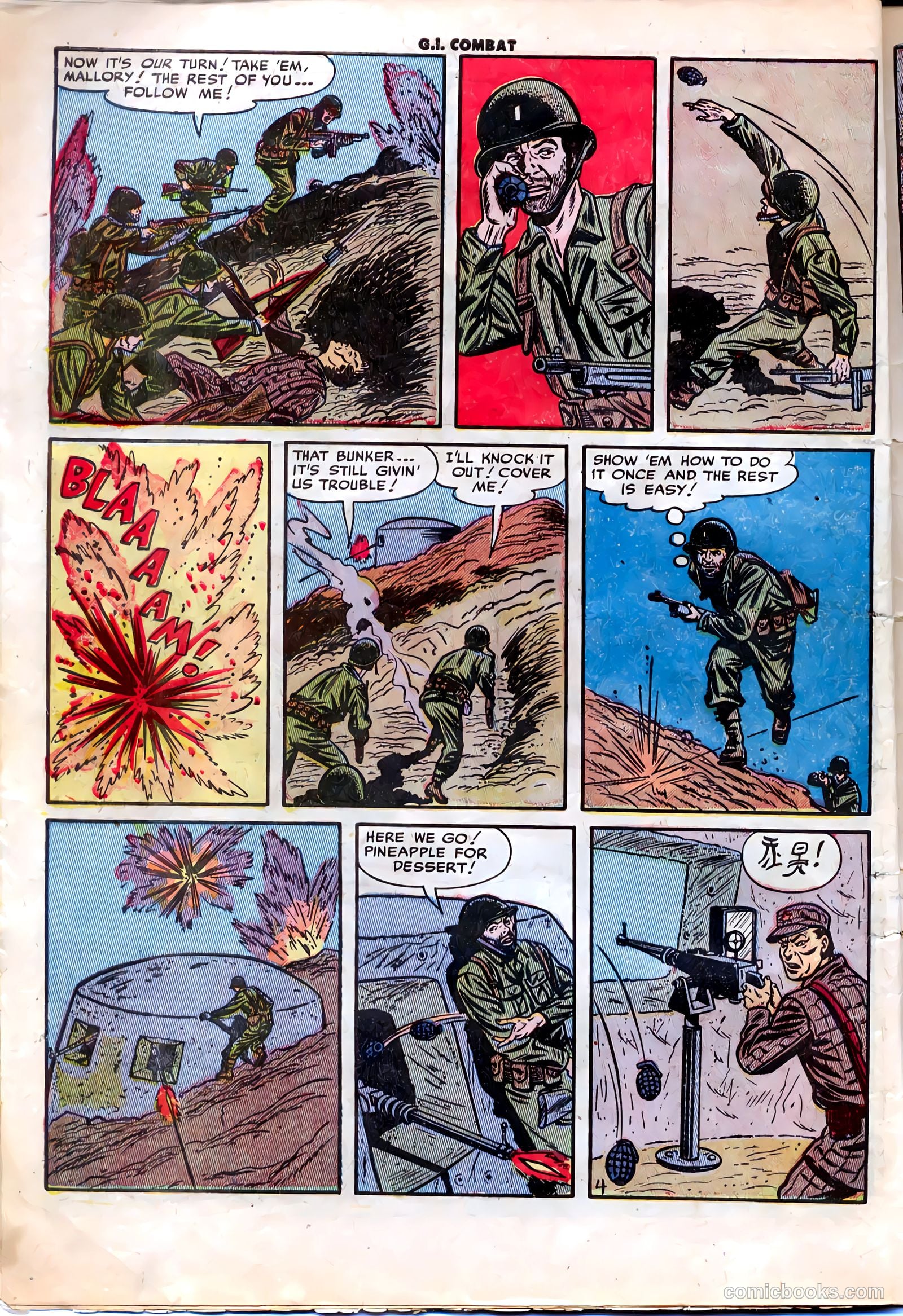 G.I. Combat #1 — page 6 of 36