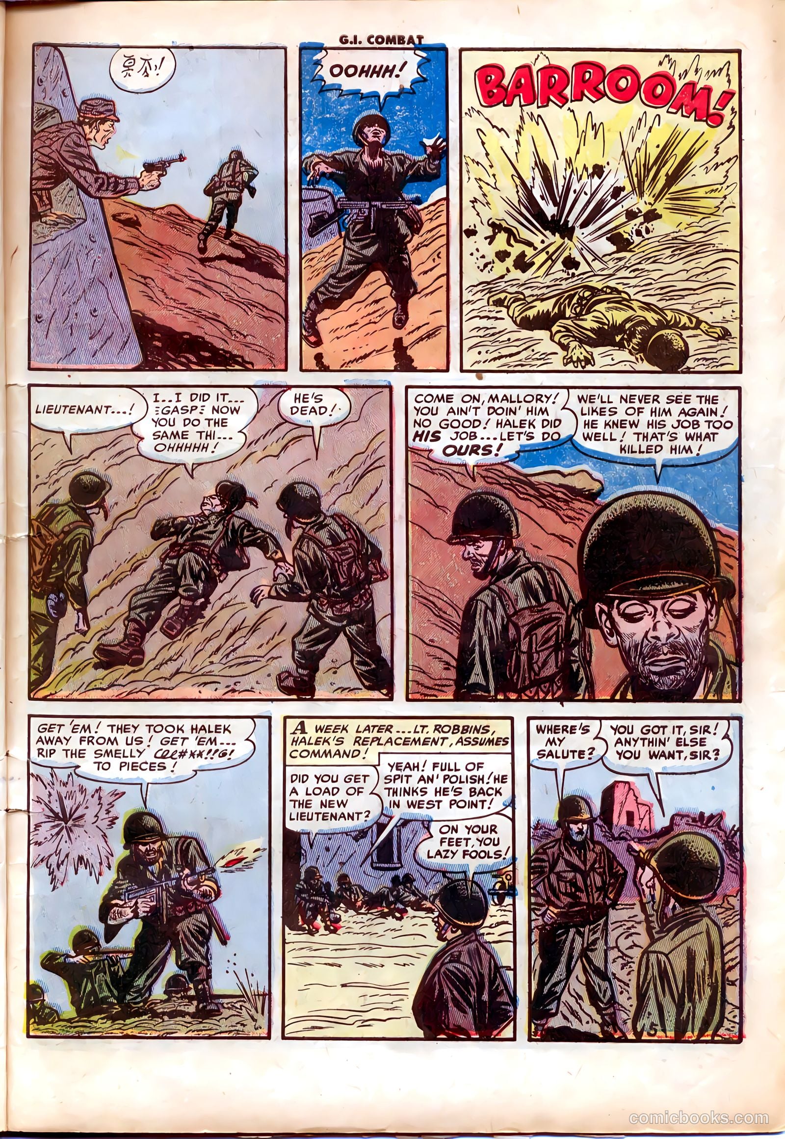 G.I. Combat #1 — page 7 of 36