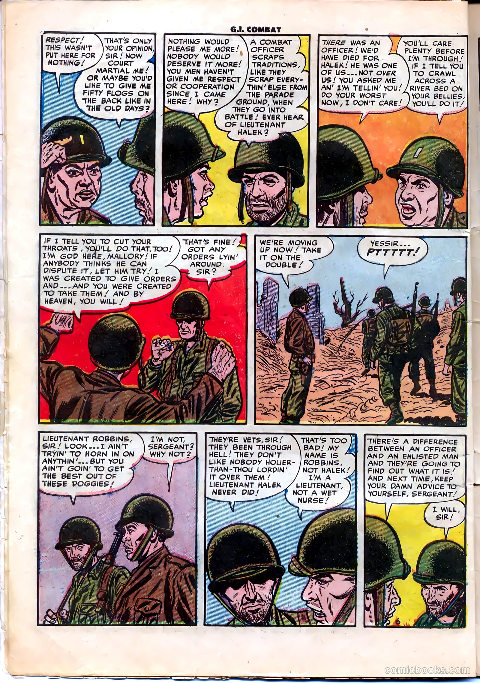 G.I. Combat #1 — page 8 of 36