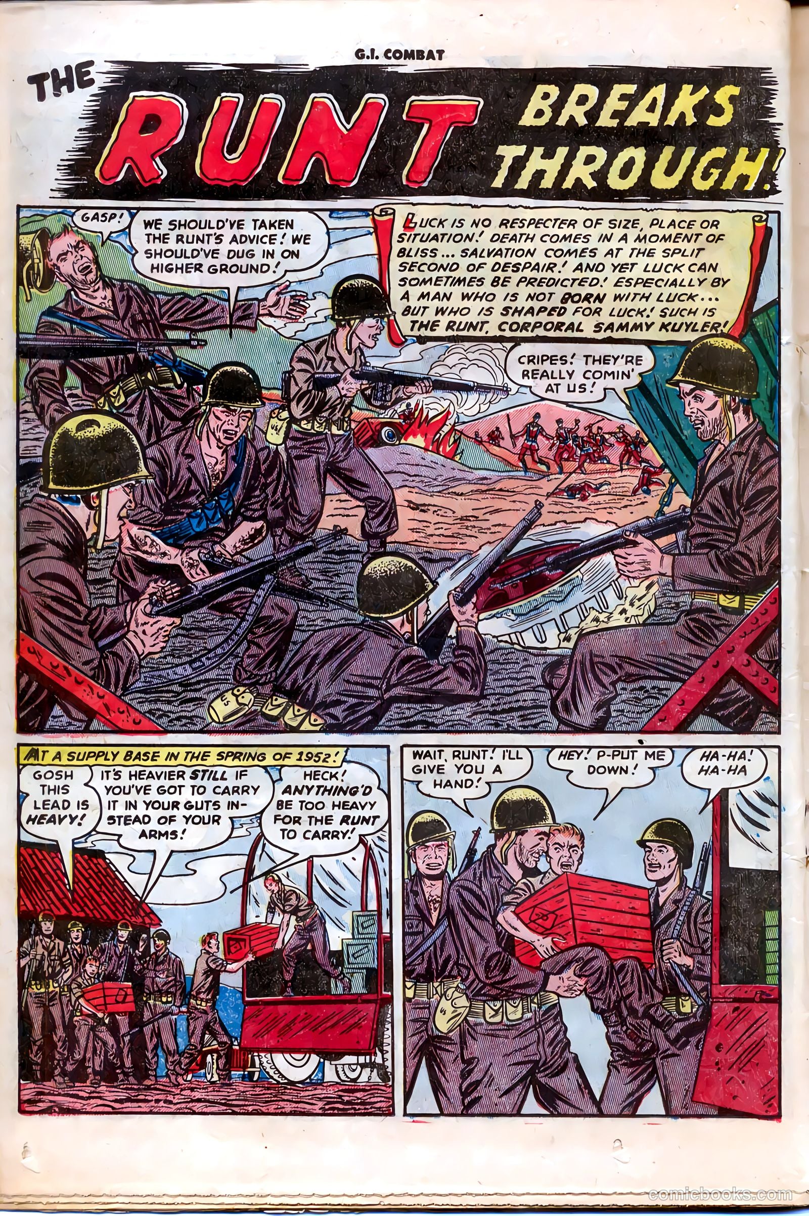 G.I. Combat #1 — page 18 of 36