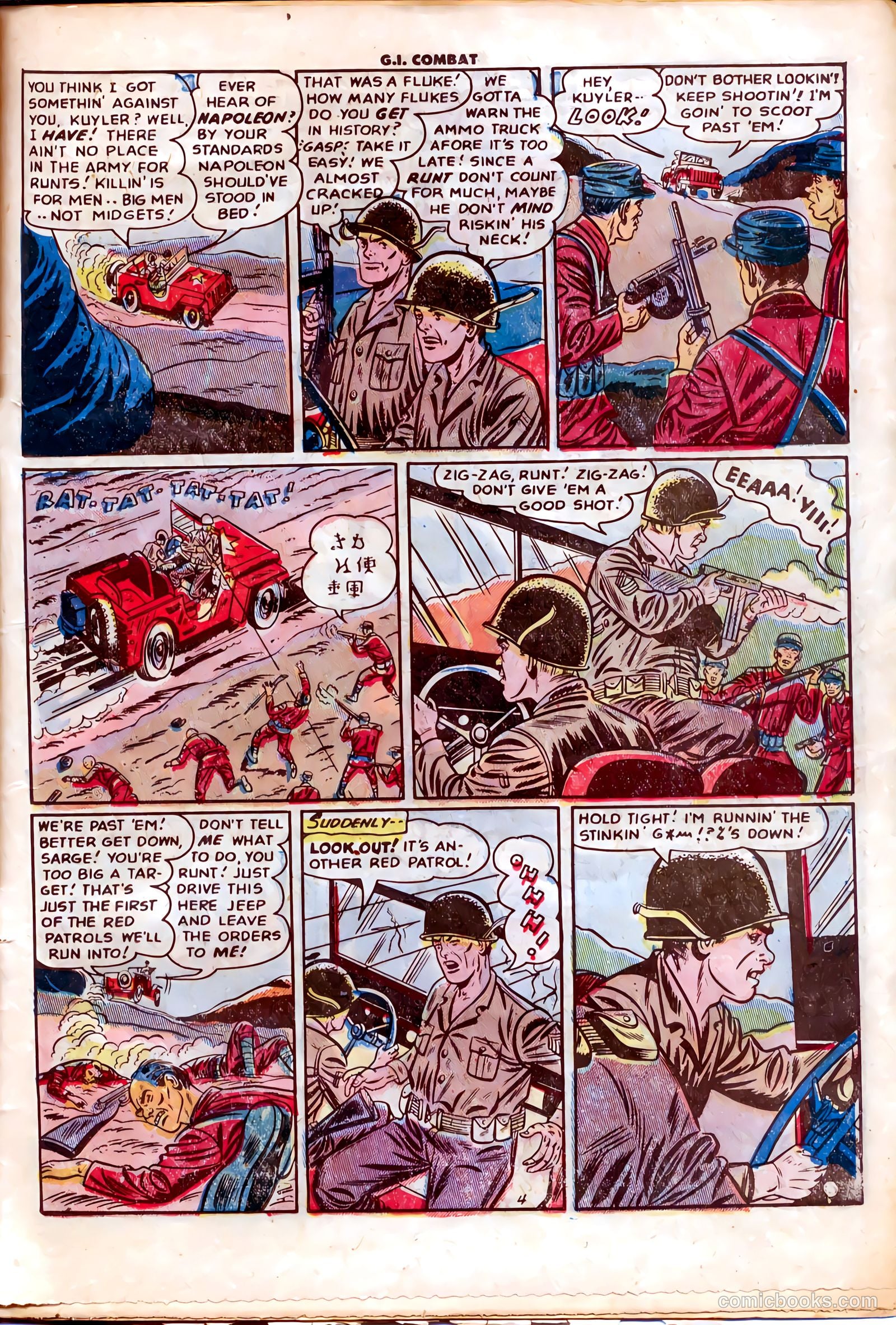 G.I. Combat #1 — page 21 of 36