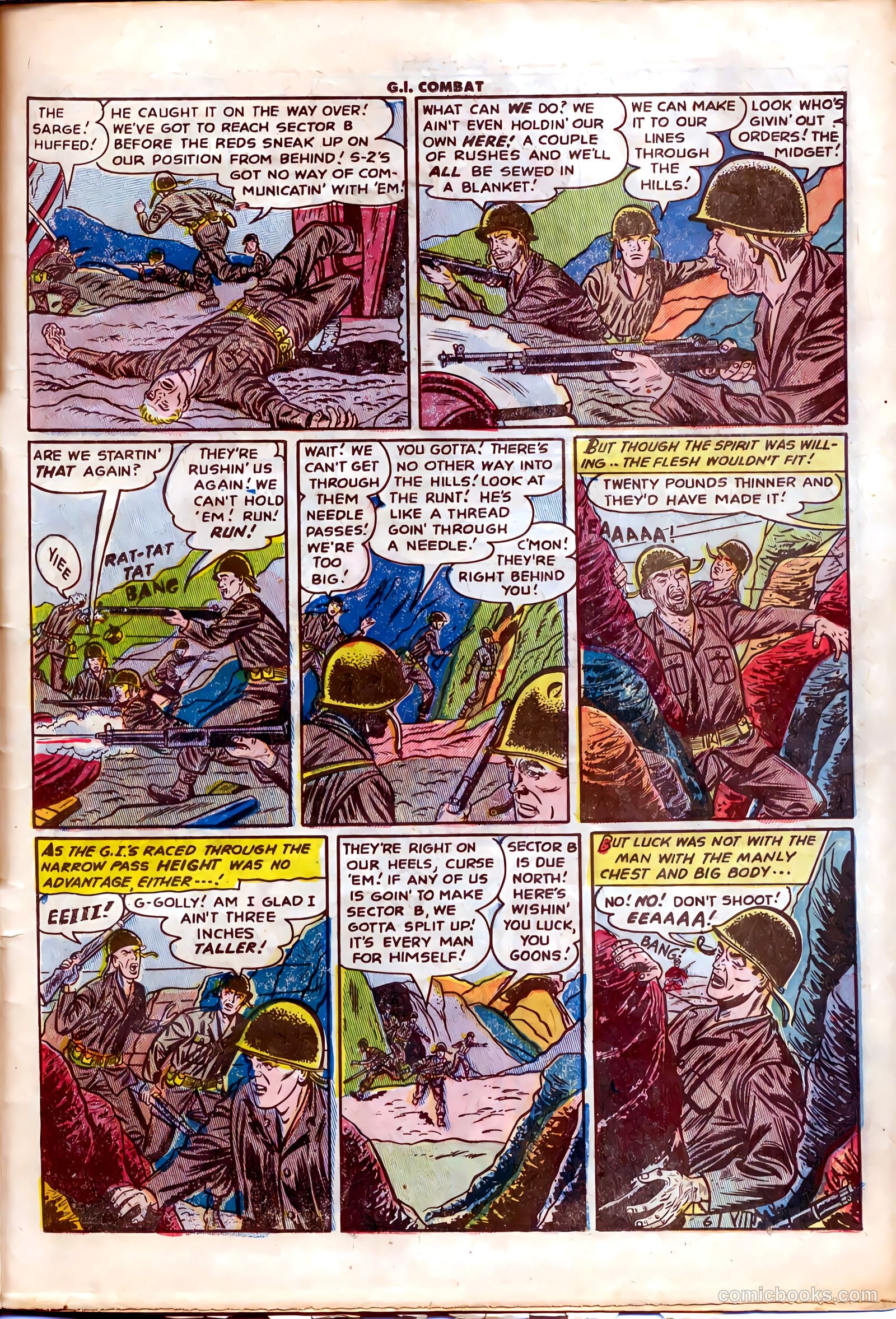 G.I. Combat #1 — page 23 of 36