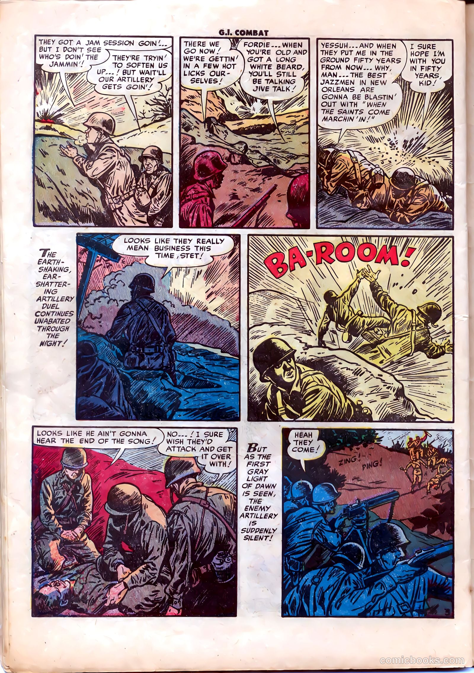G.I. Combat #1 — page 28 of 36