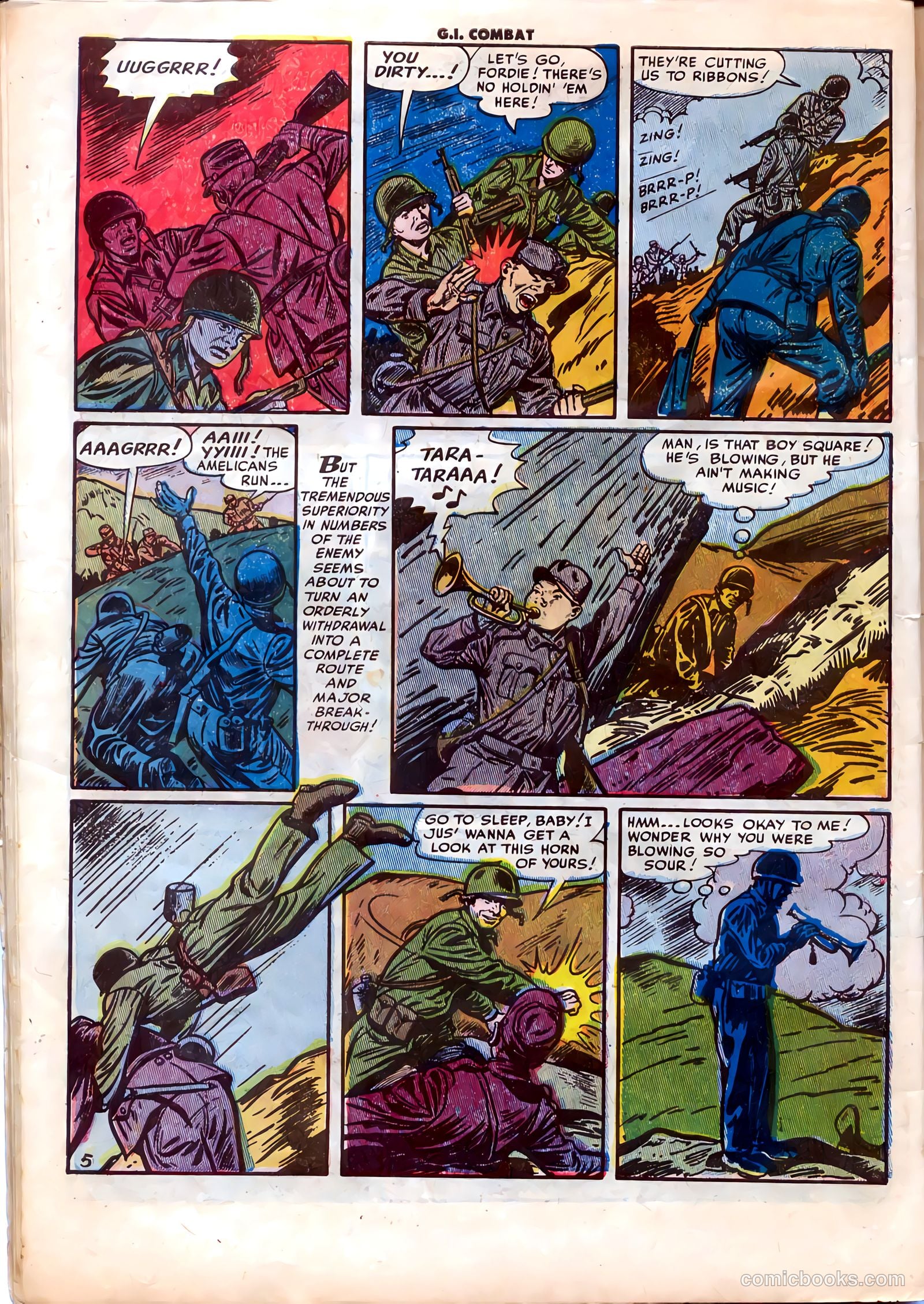 G.I. Combat #1 — page 30 of 36