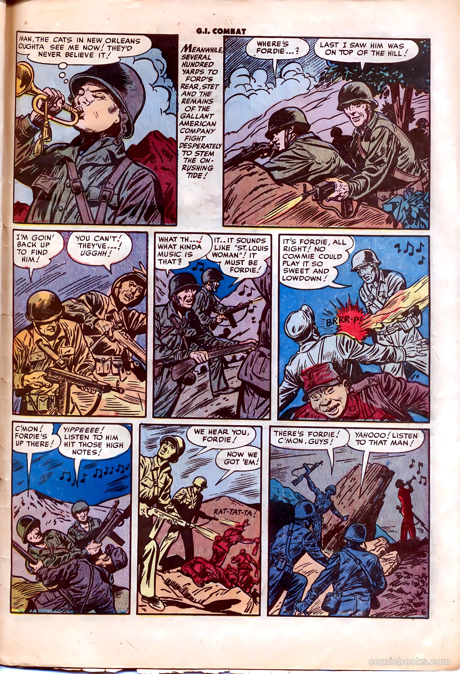 G.I. Combat #1 — page 31 of 36
