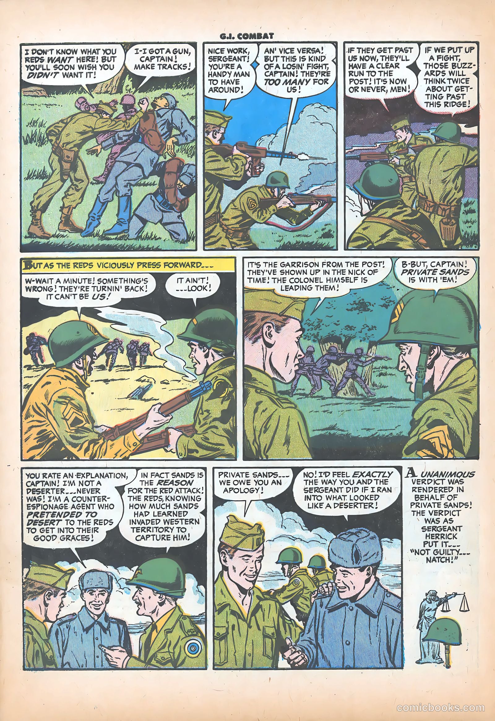 G.I. Combat #37 — page 32 of 36
