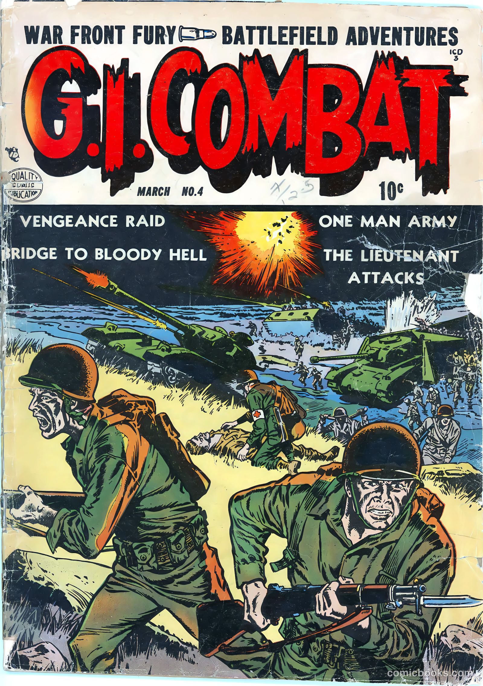 G.I. Combat #4 — page 1 of 36