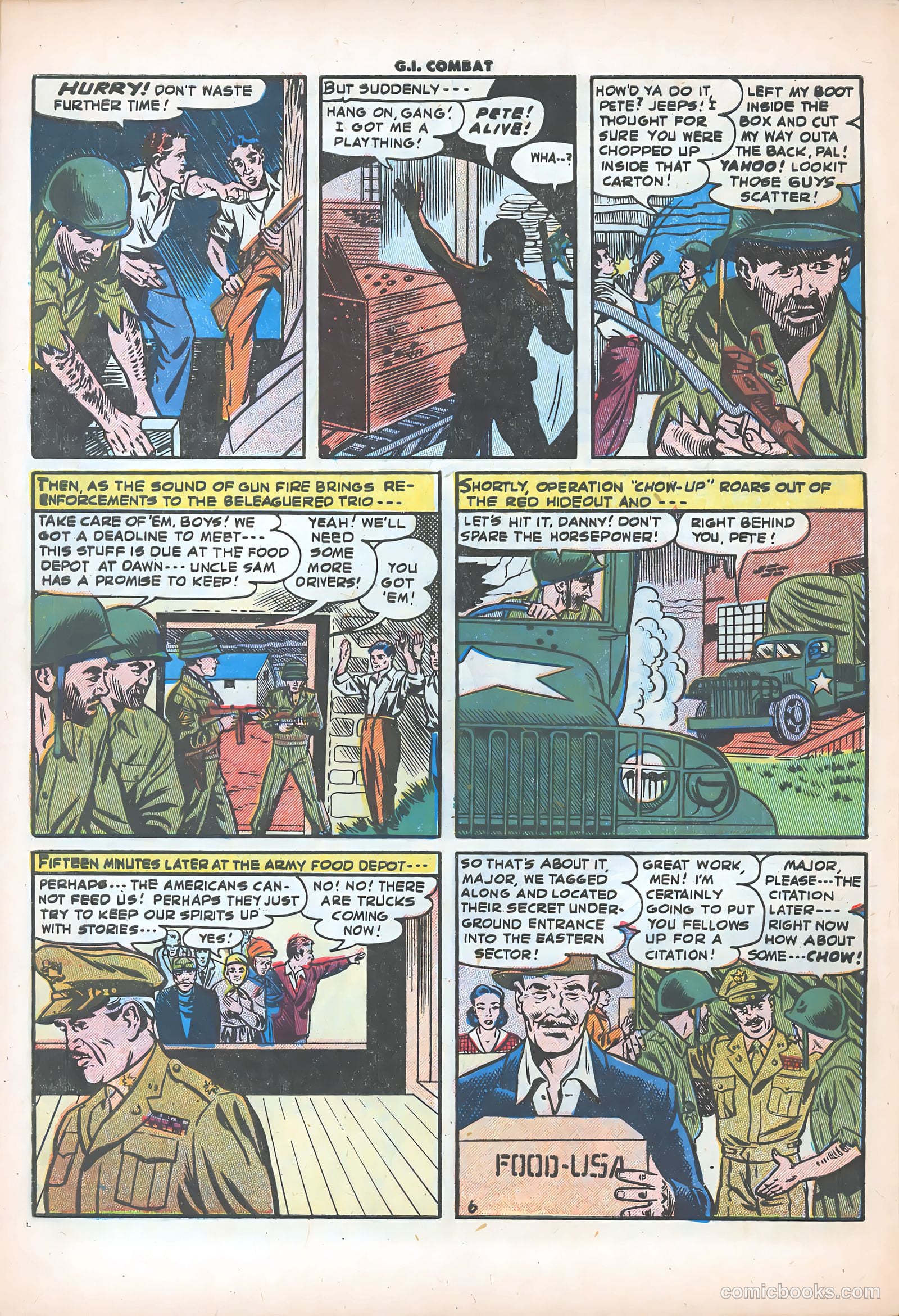 G.I. Combat #42 — page 32 of 36