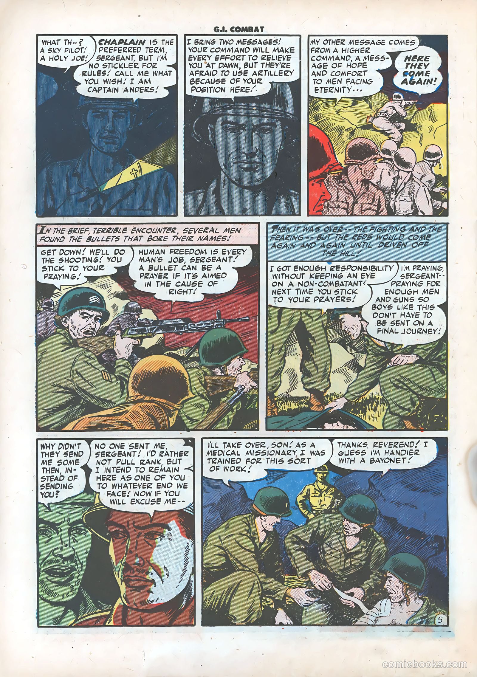 G.I. Combat #5 — page 22 of 36