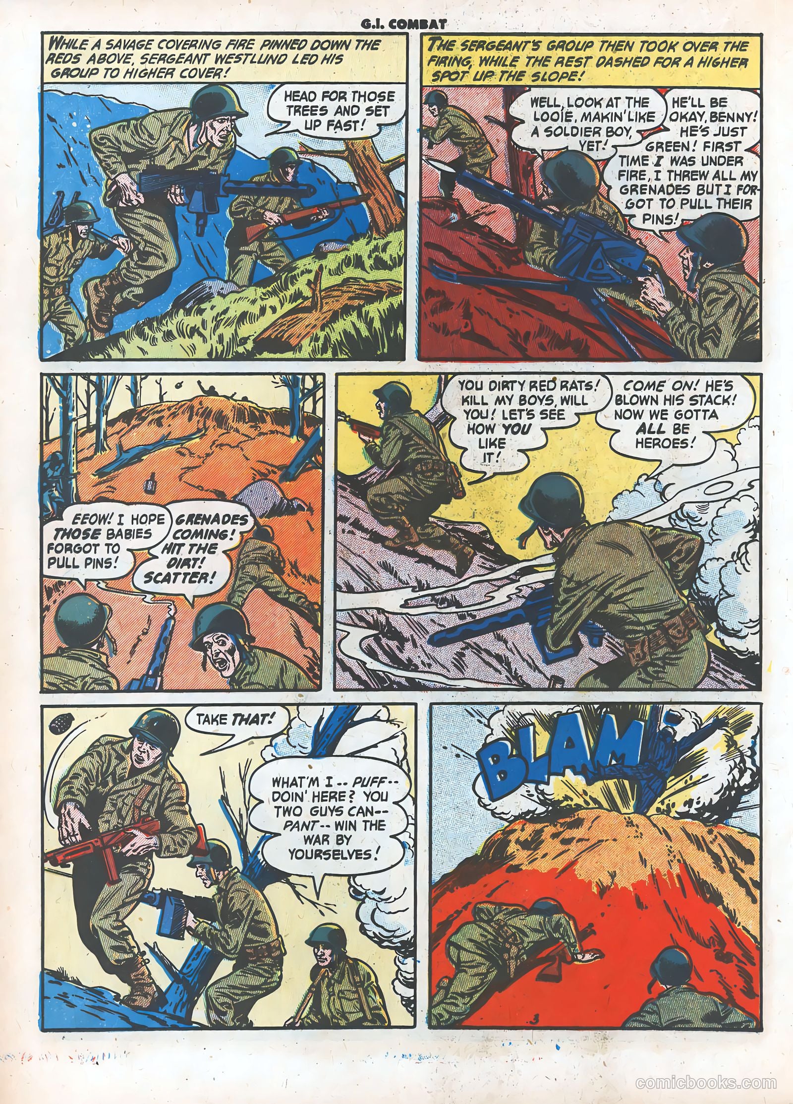 G.I. Combat #7 — page 21 of 37