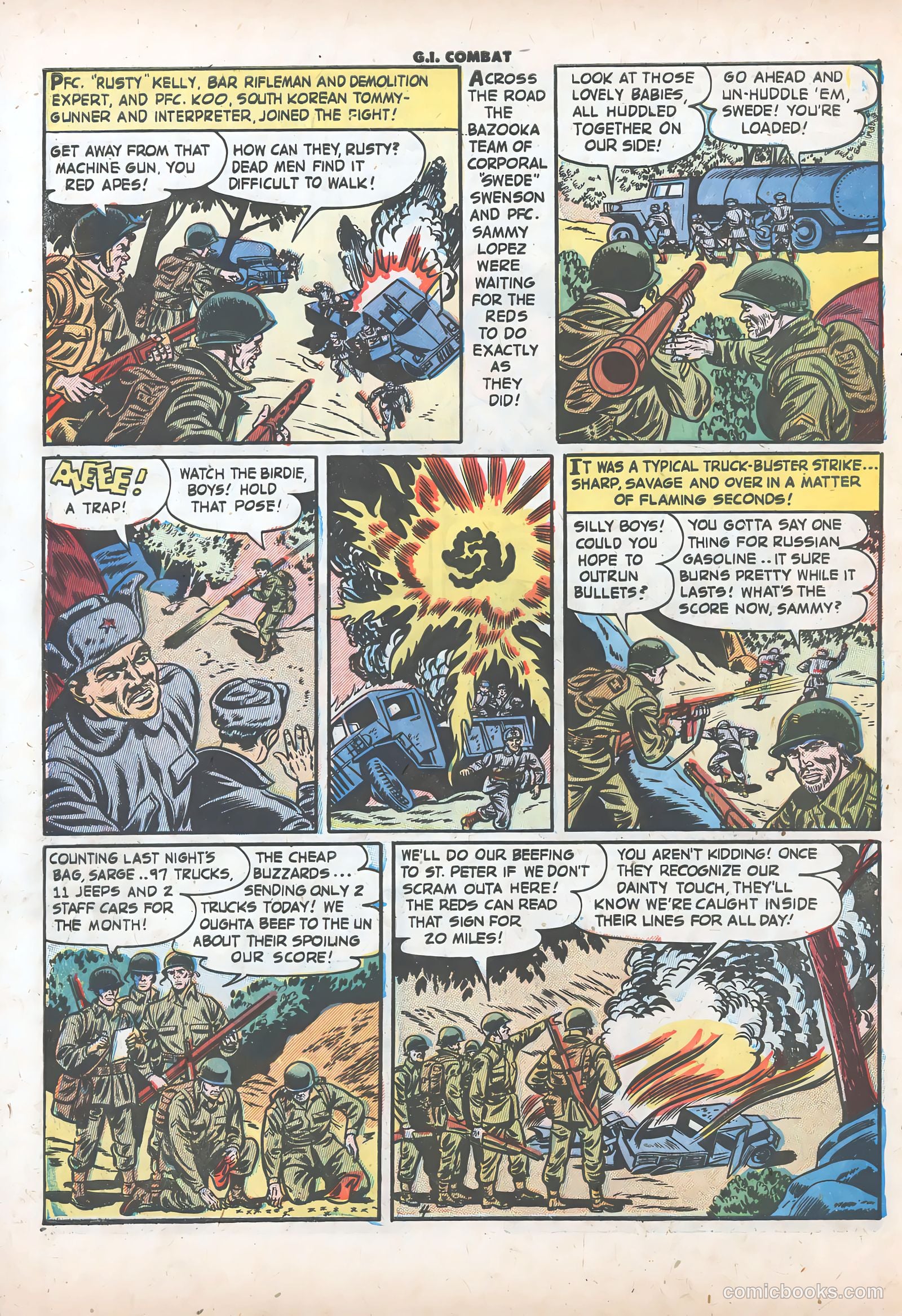 G.I. Combat #9 — page 6 of 36