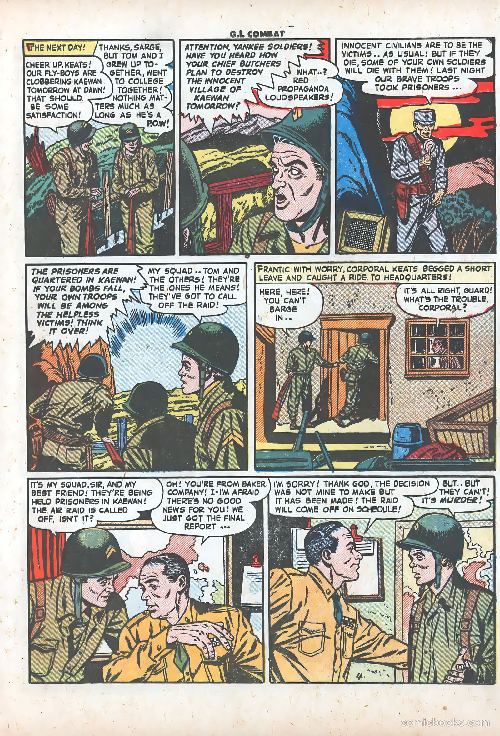 G.I. Combat #9 — page 21 of 36