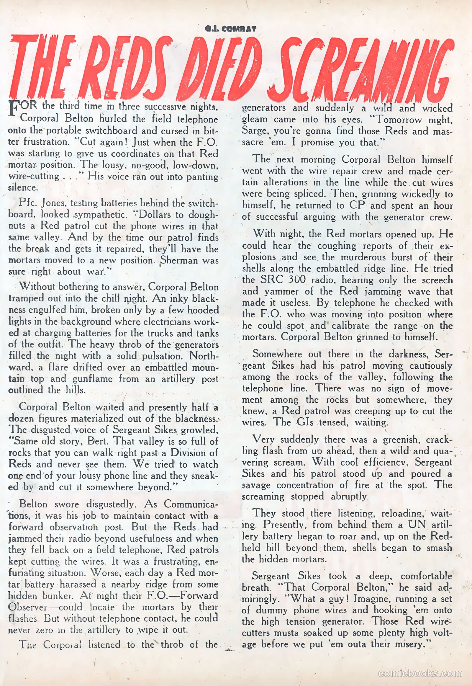 G.I. Combat #9 — page 26 of 36