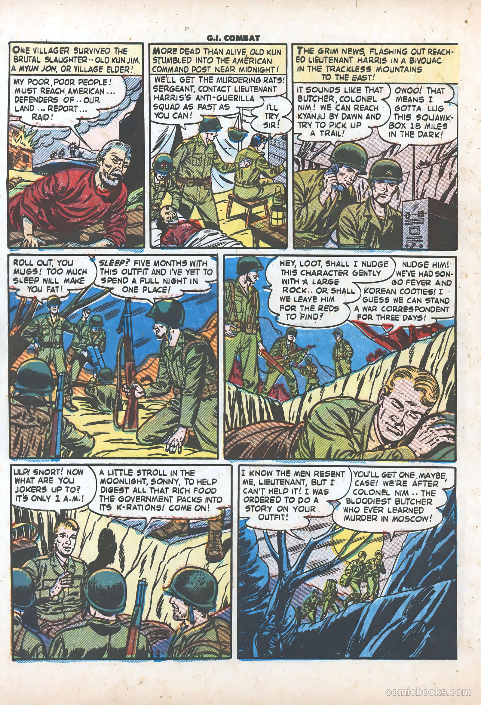 G.I. Combat #9 — page 28 of 36
