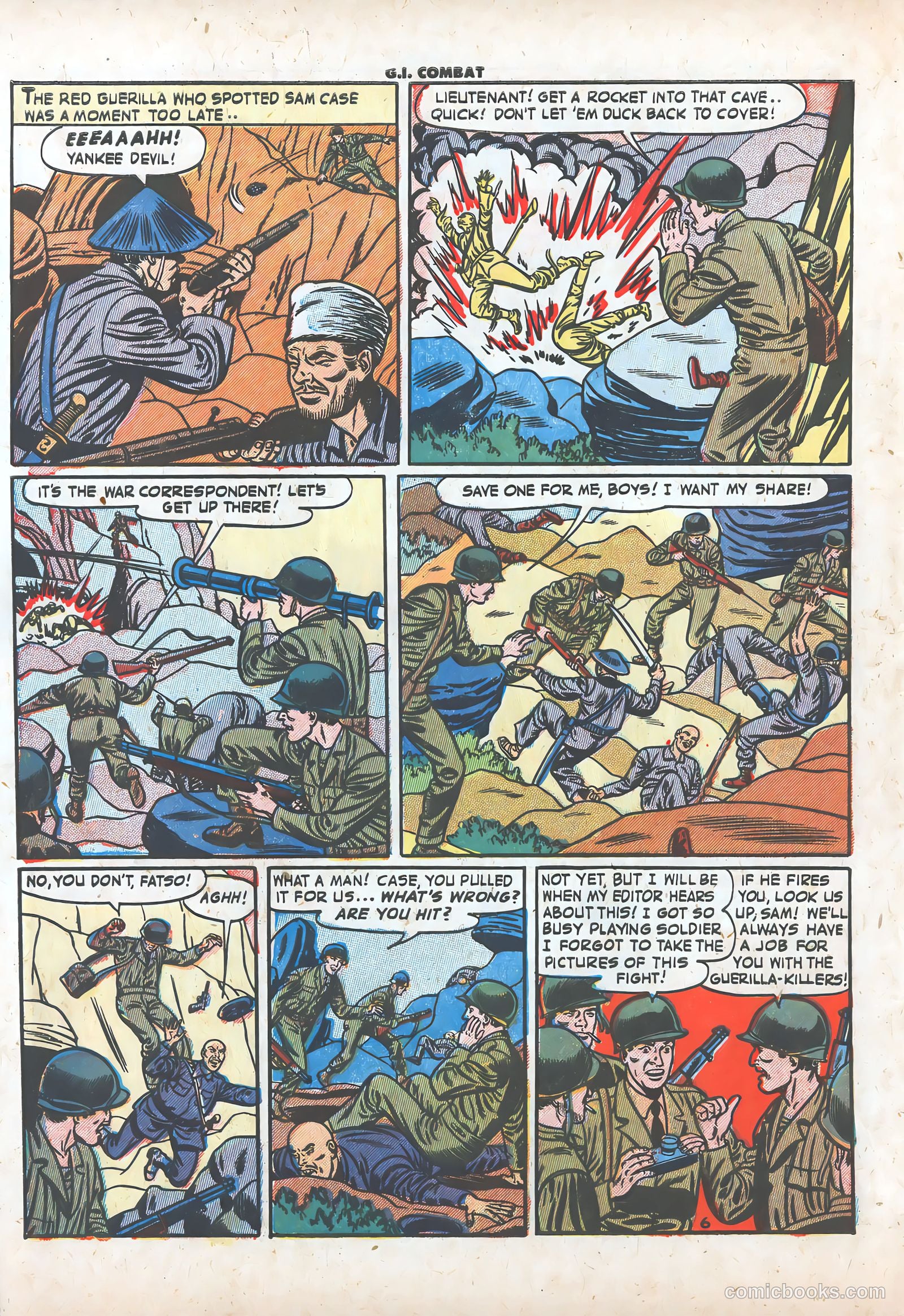 G.I. Combat #9 — page 32 of 36