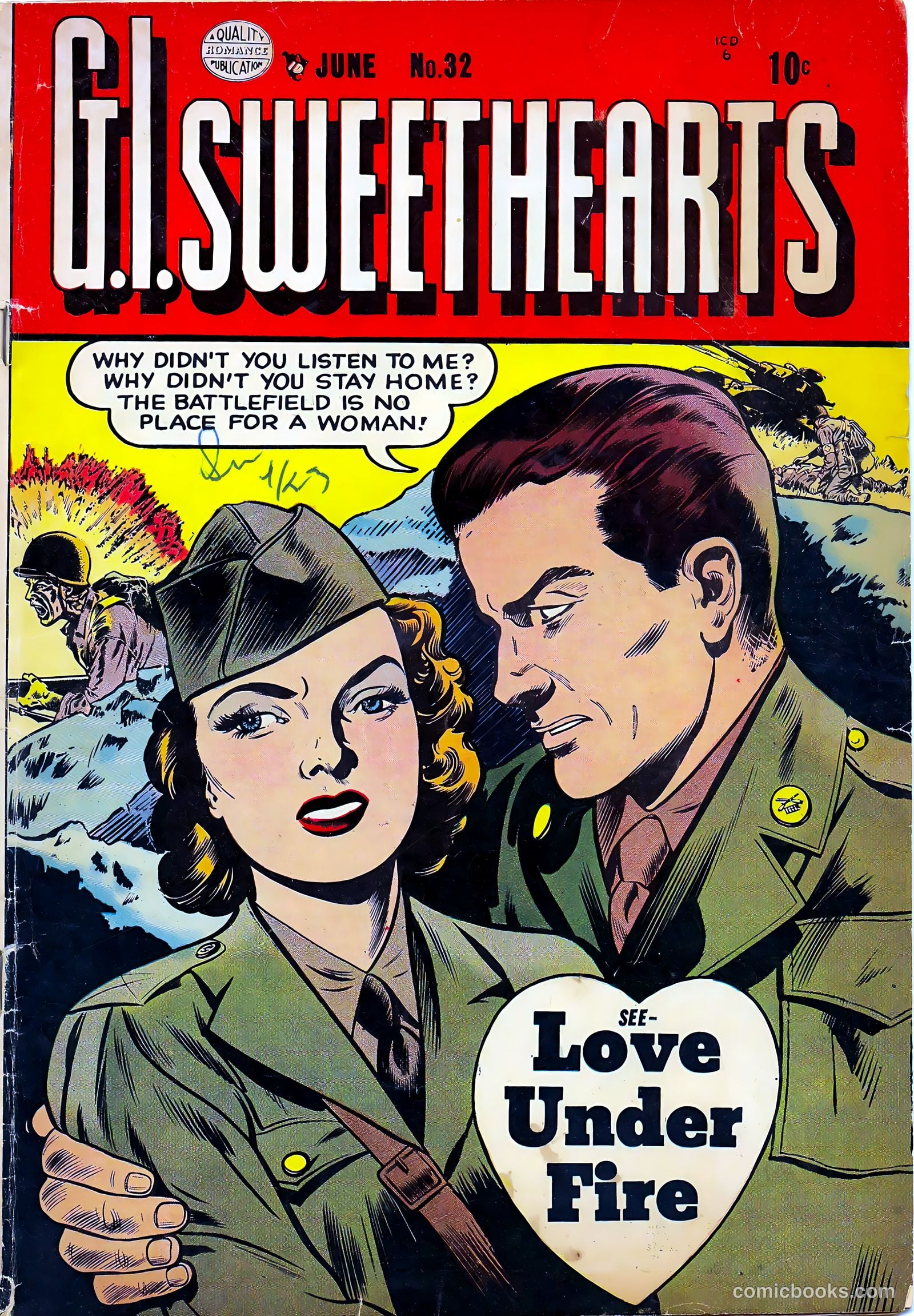 G.I. Sweethearts #32 — page 1 of 36