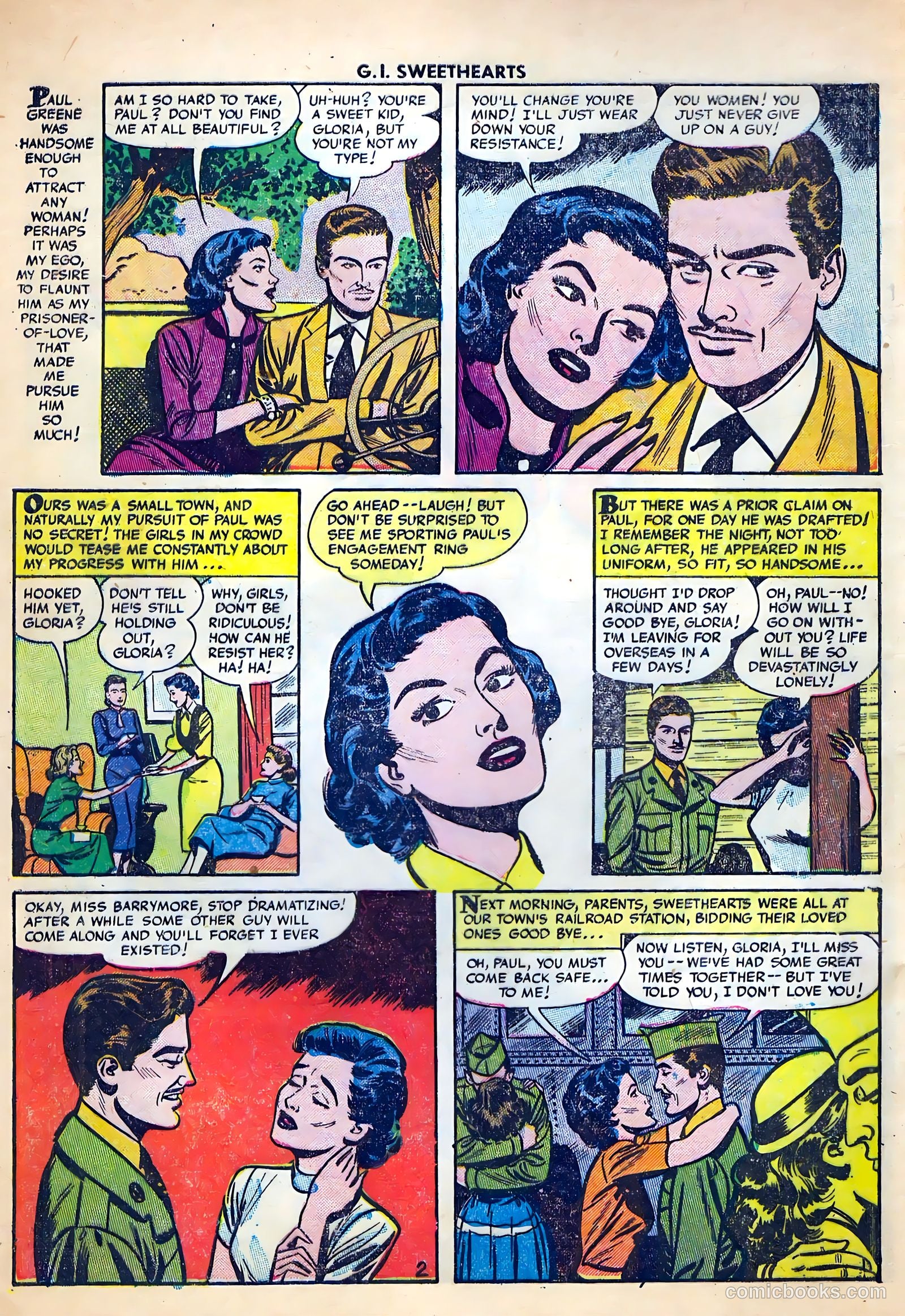 G.I. Sweethearts #32 — page 4 of 36