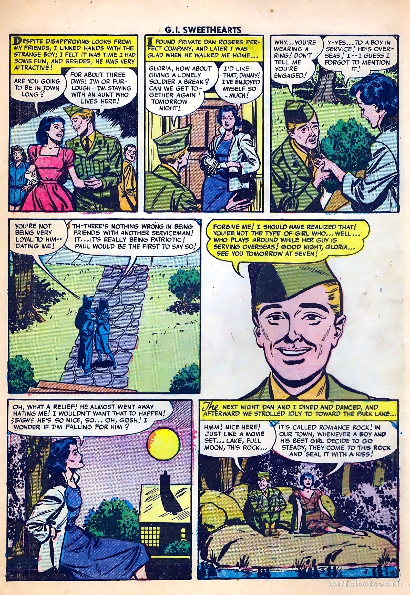 G.I. Sweethearts #32 — page 8 of 36