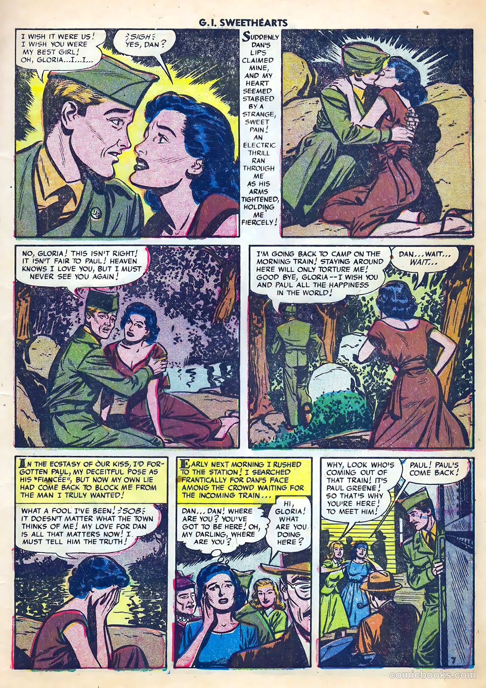 G.I. Sweethearts #32 — page 9 of 36