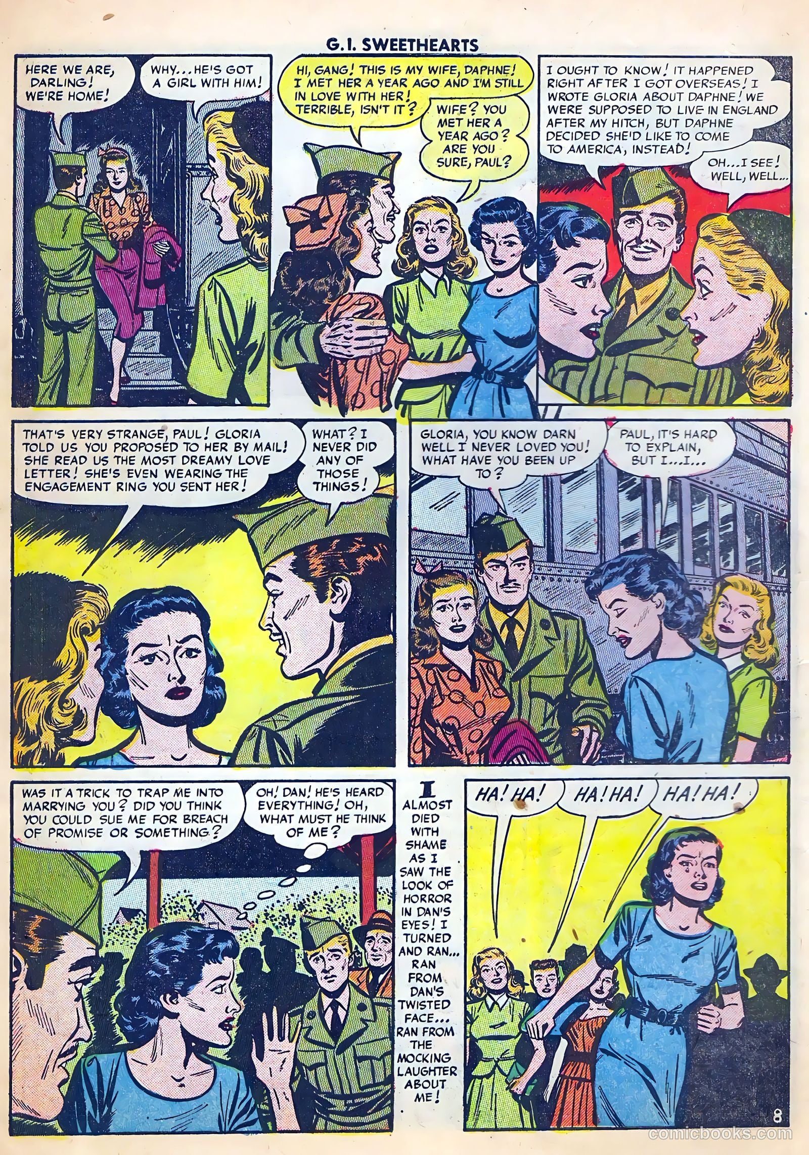 G.I. Sweethearts #32 — page 10 of 36