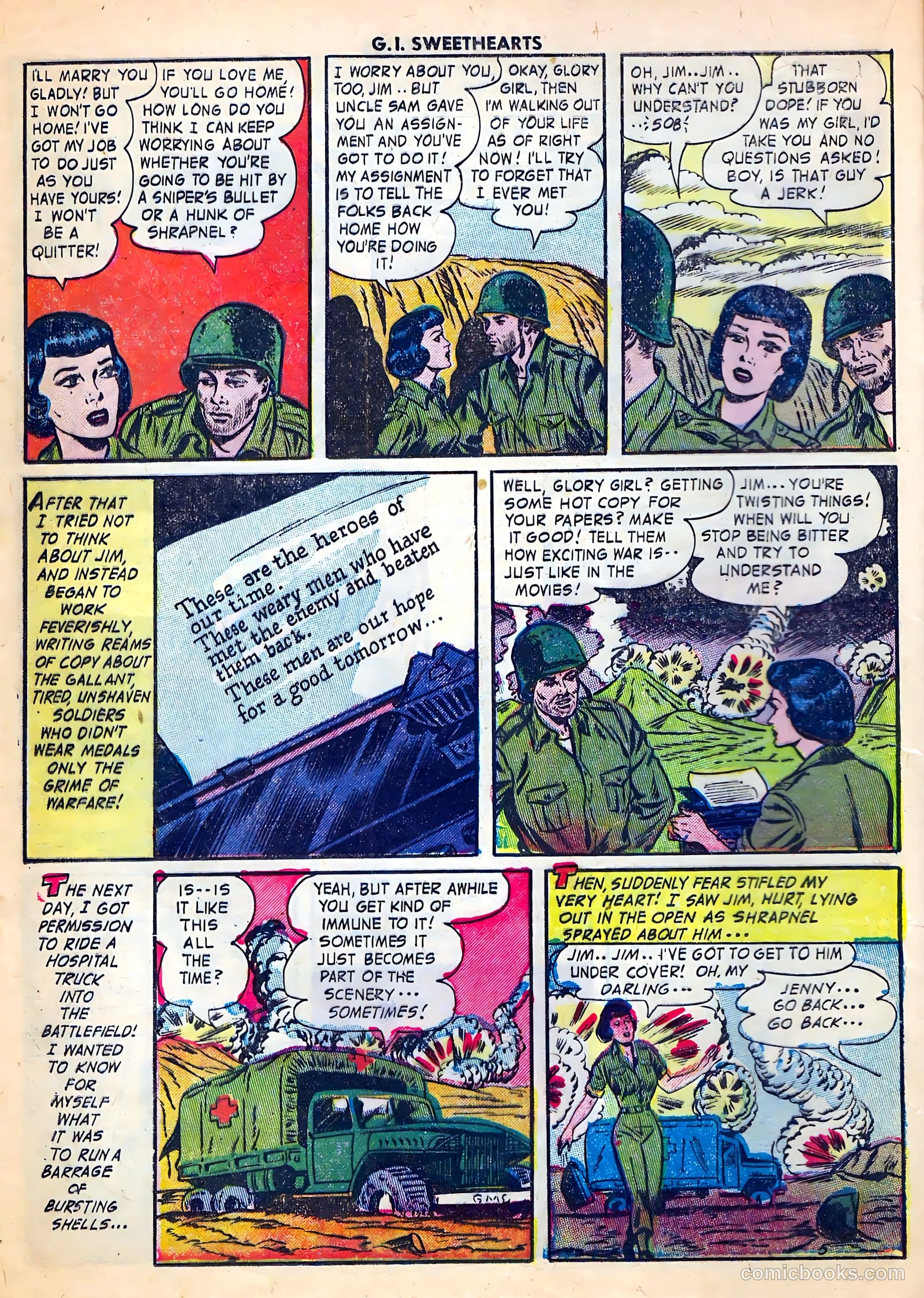G.I. Sweethearts #32 — page 16 of 36