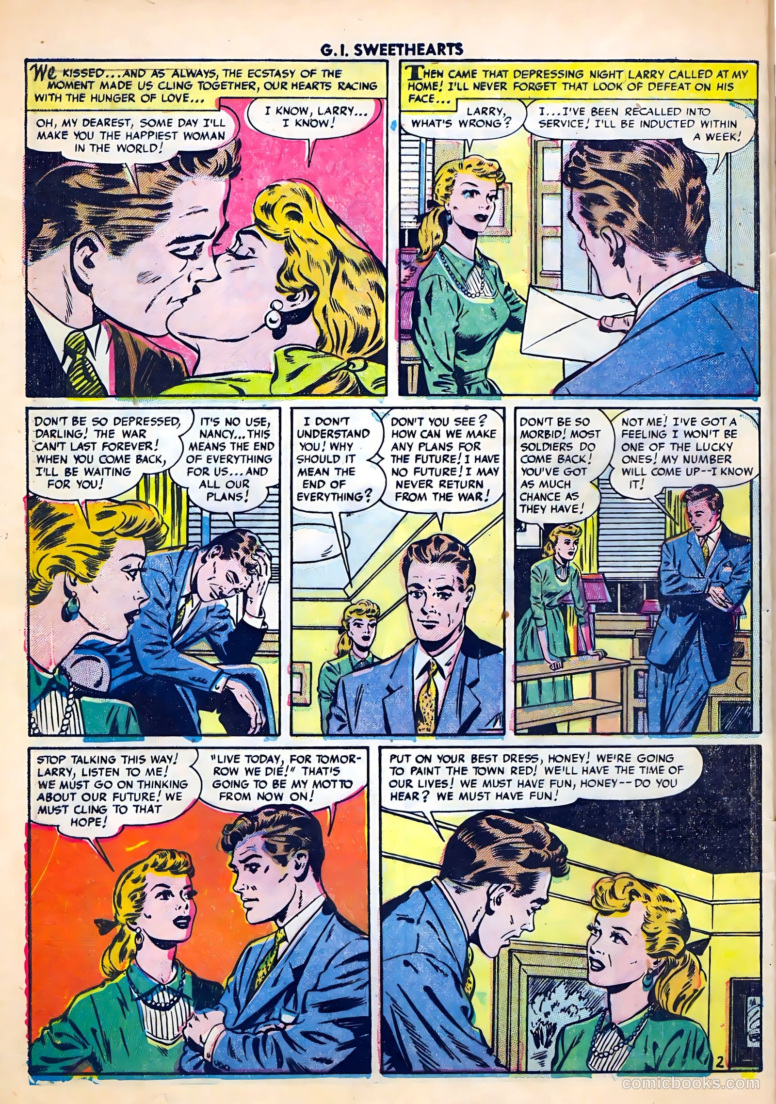 G.I. Sweethearts #32 — page 28 of 36