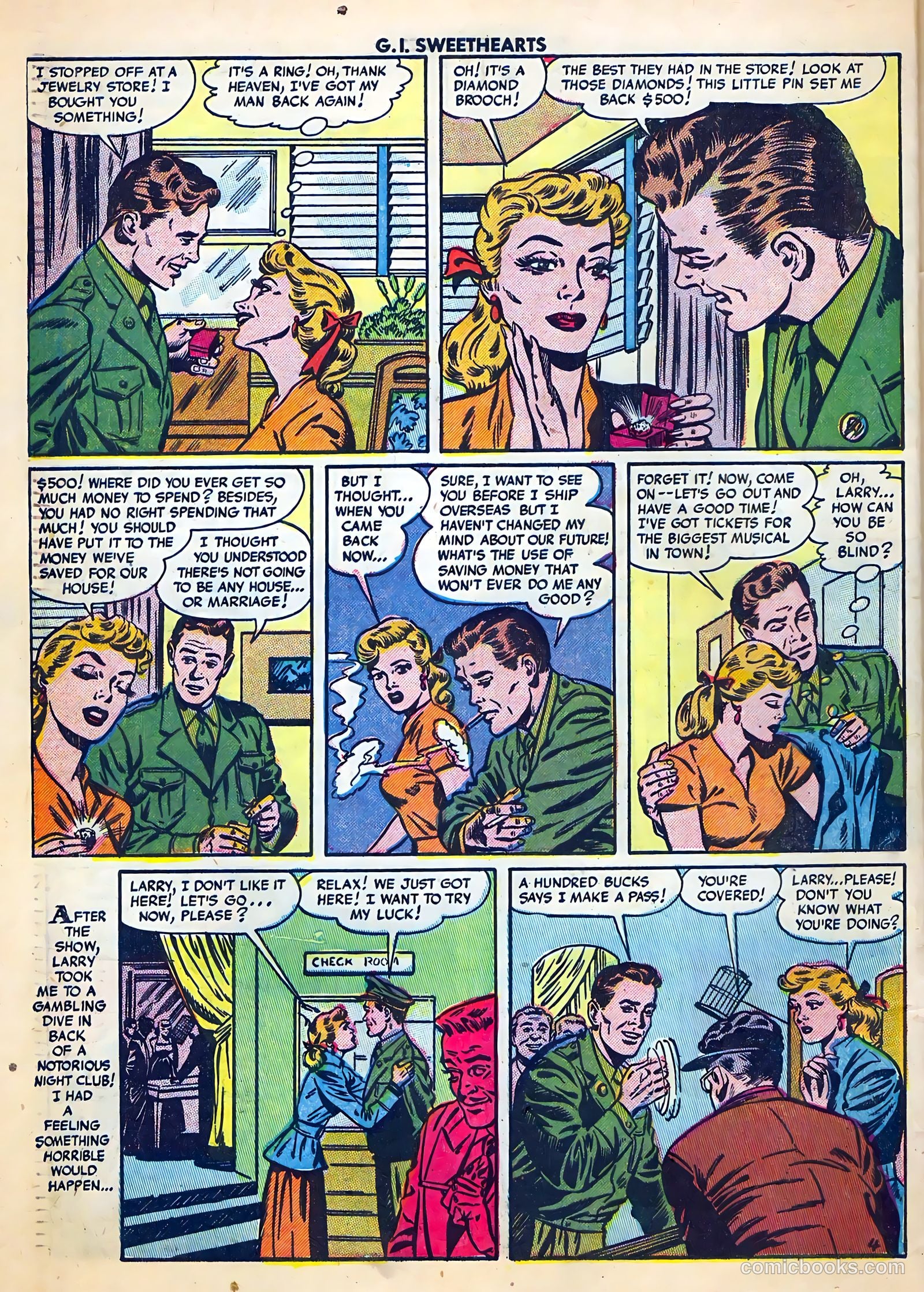 G.I. Sweethearts #32 — page 30 of 36