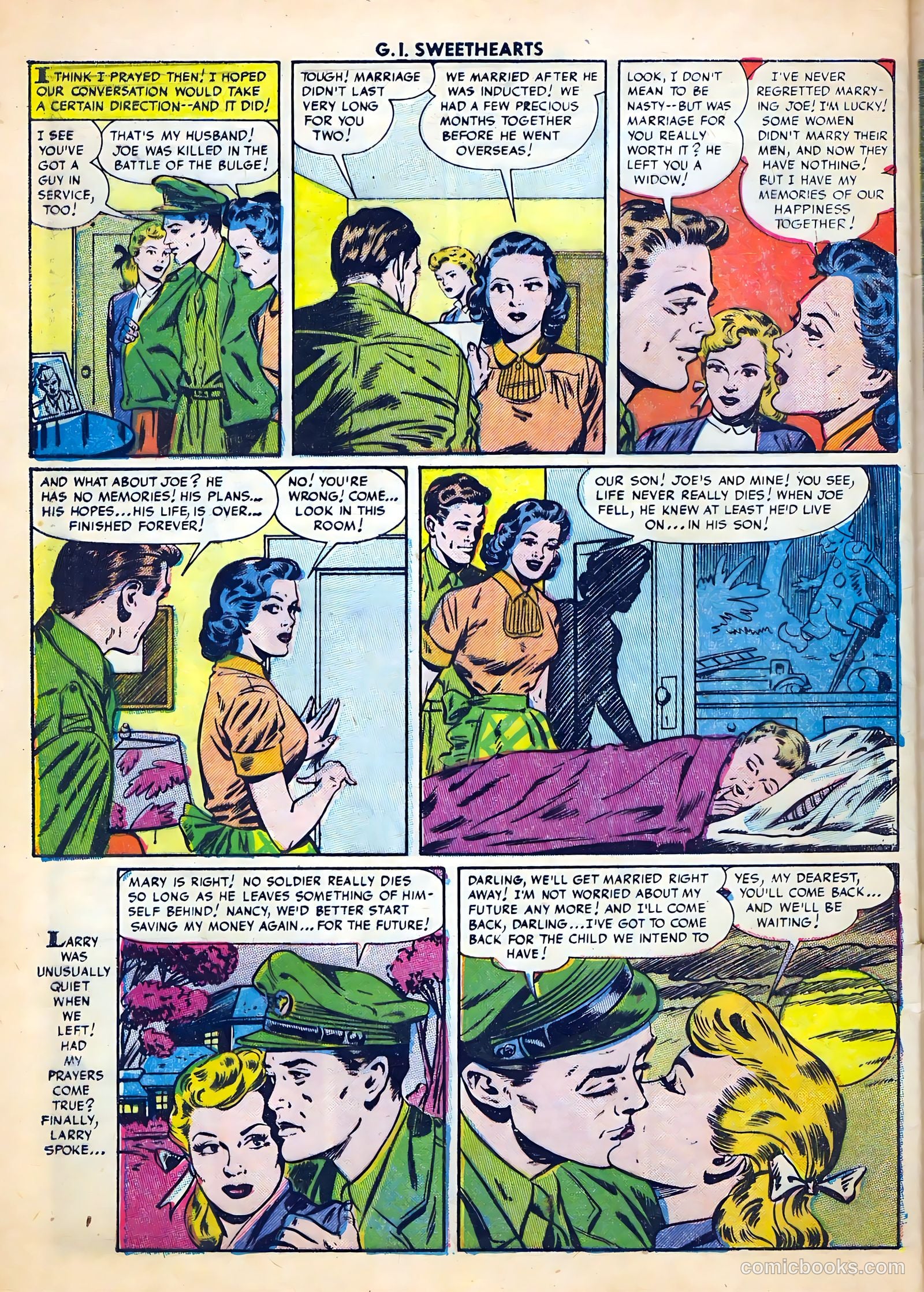 G.I. Sweethearts #32 — page 32 of 36