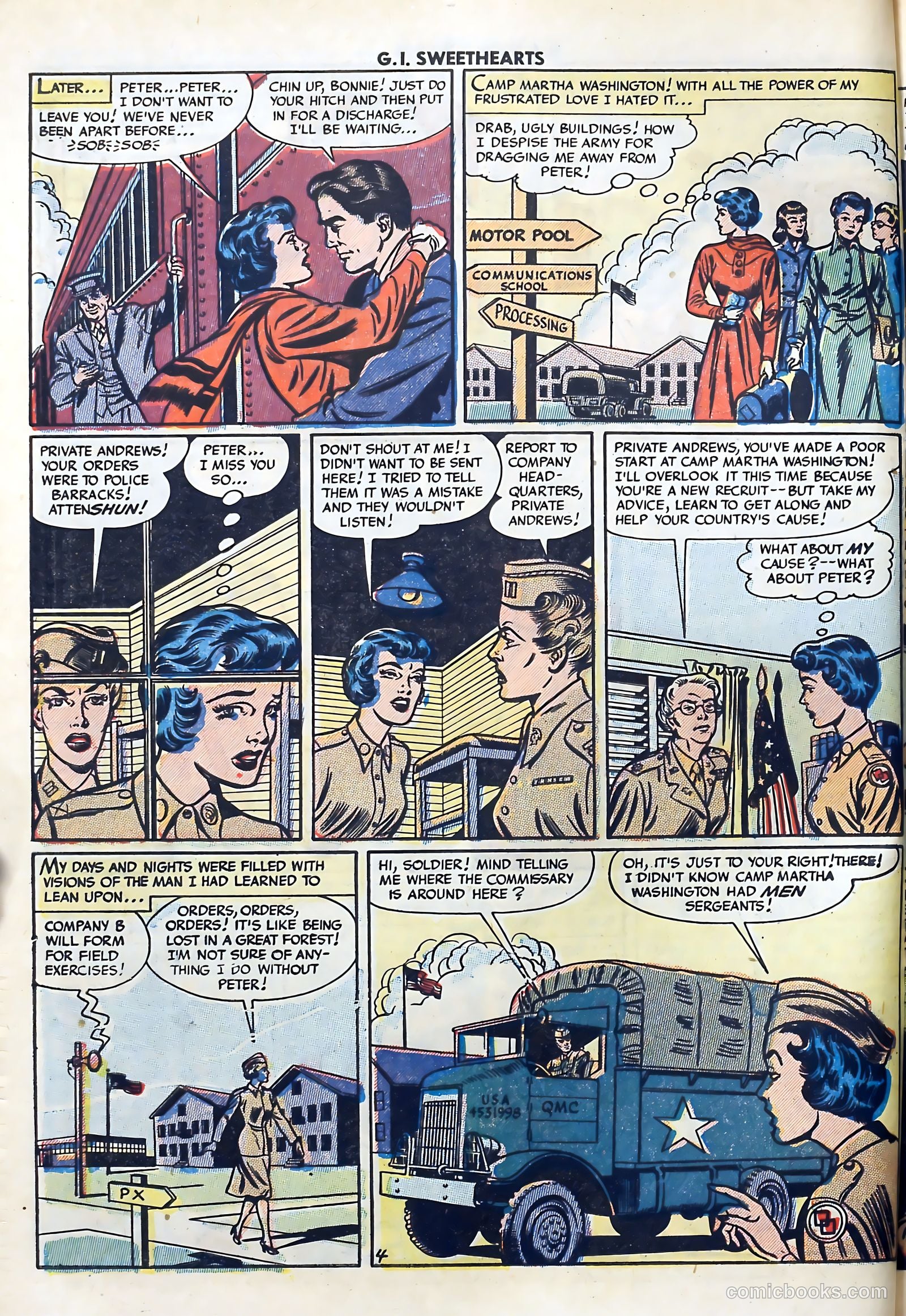 G.I. Sweethearts #33 — page 6 of 36