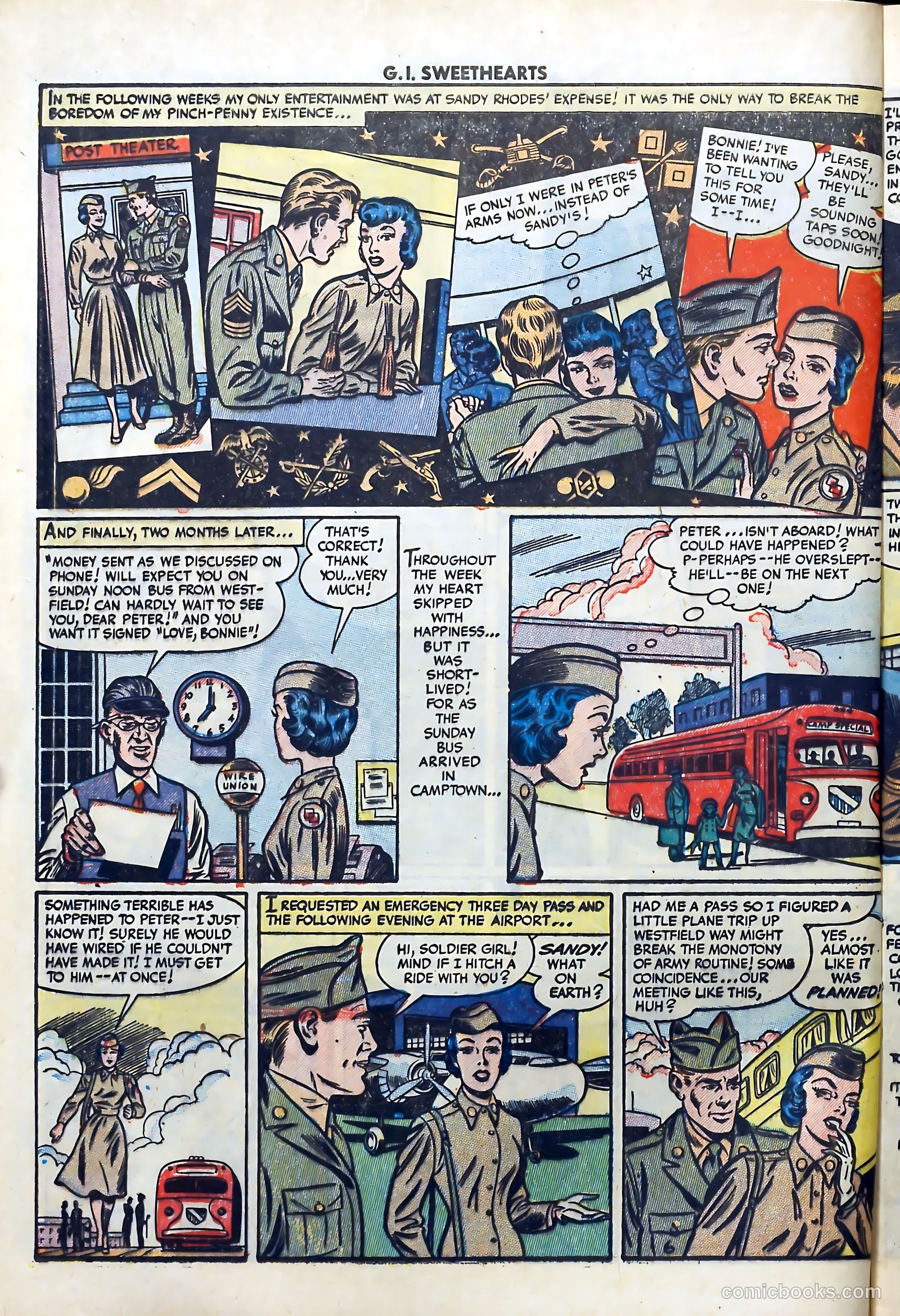 G.I. Sweethearts #33 — page 8 of 36