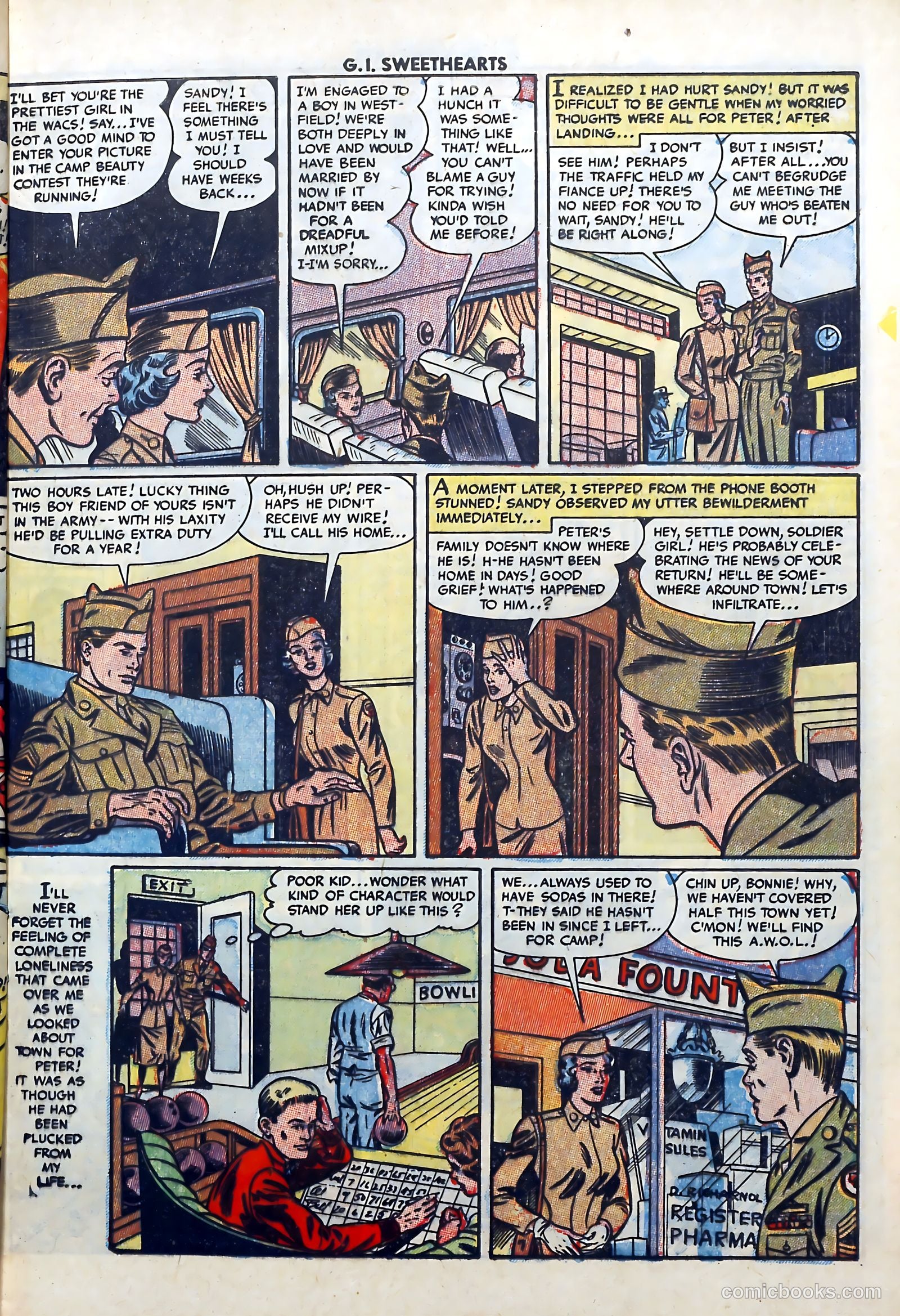G.I. Sweethearts #33 — page 9 of 36