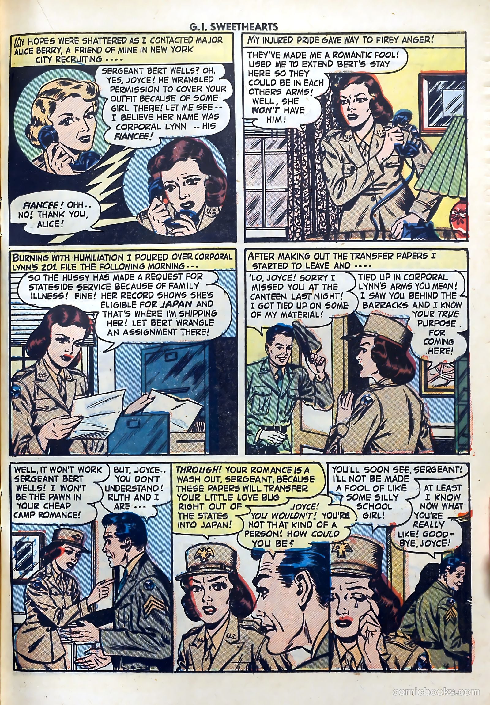 G.I. Sweethearts #33 — page 15 of 36