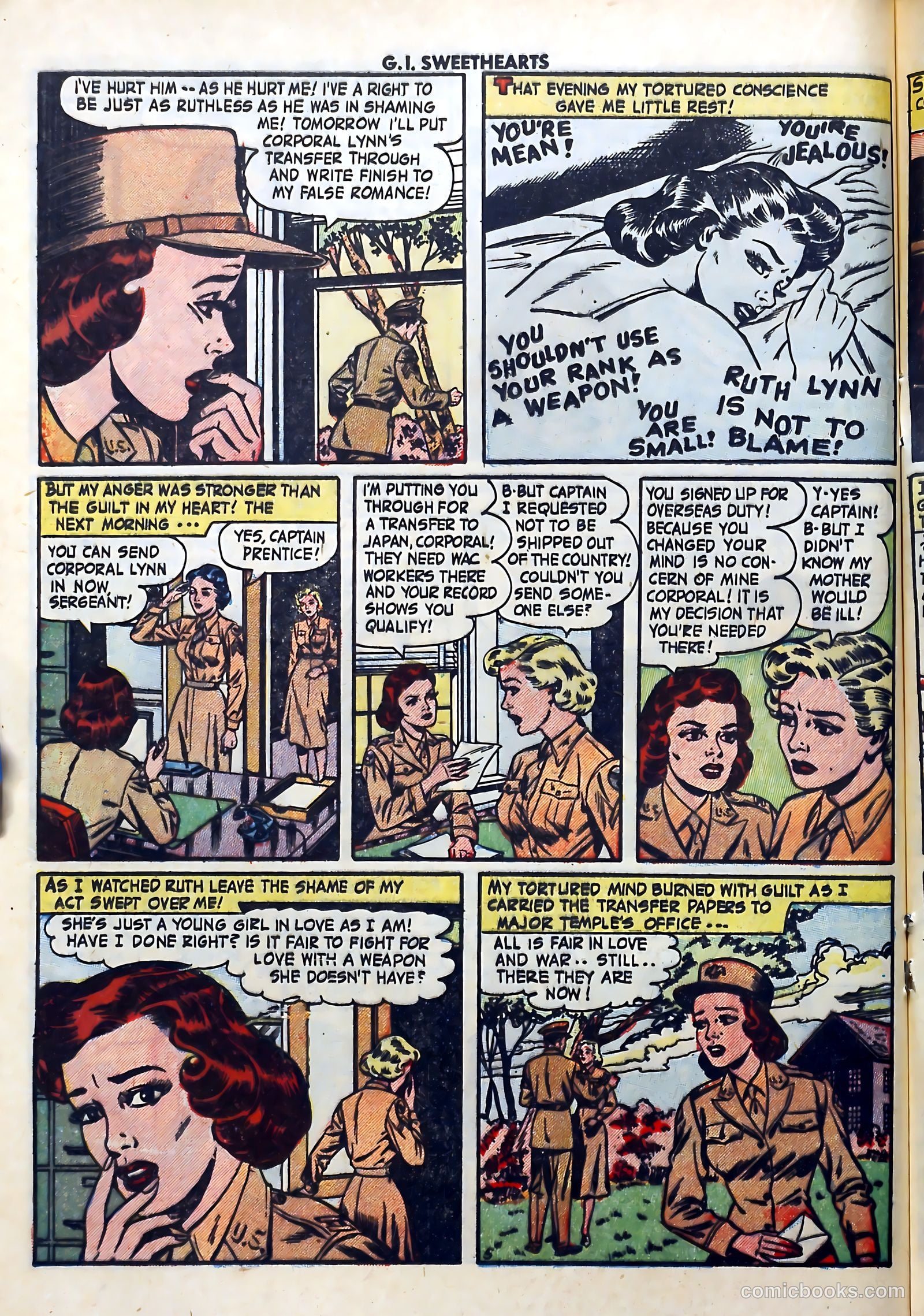 G.I. Sweethearts #33 — page 16 of 36