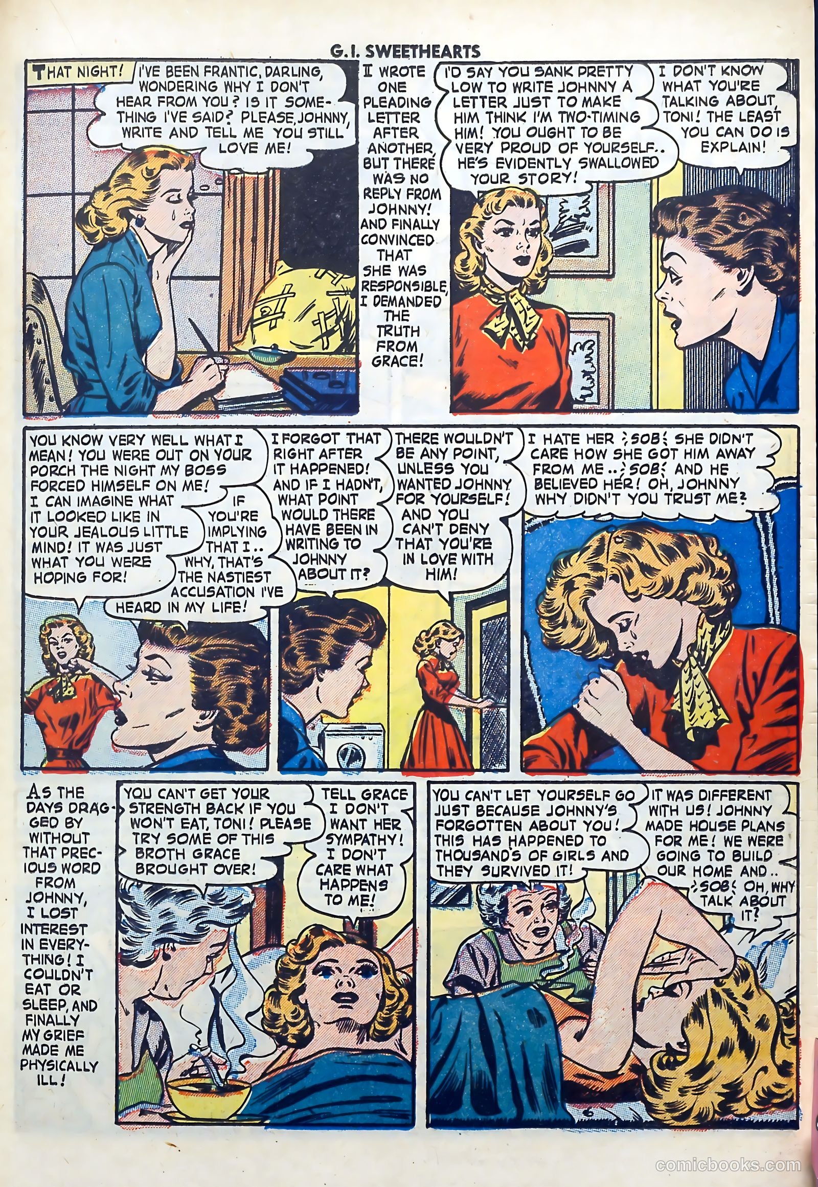 G.I. Sweethearts #33 — page 23 of 36