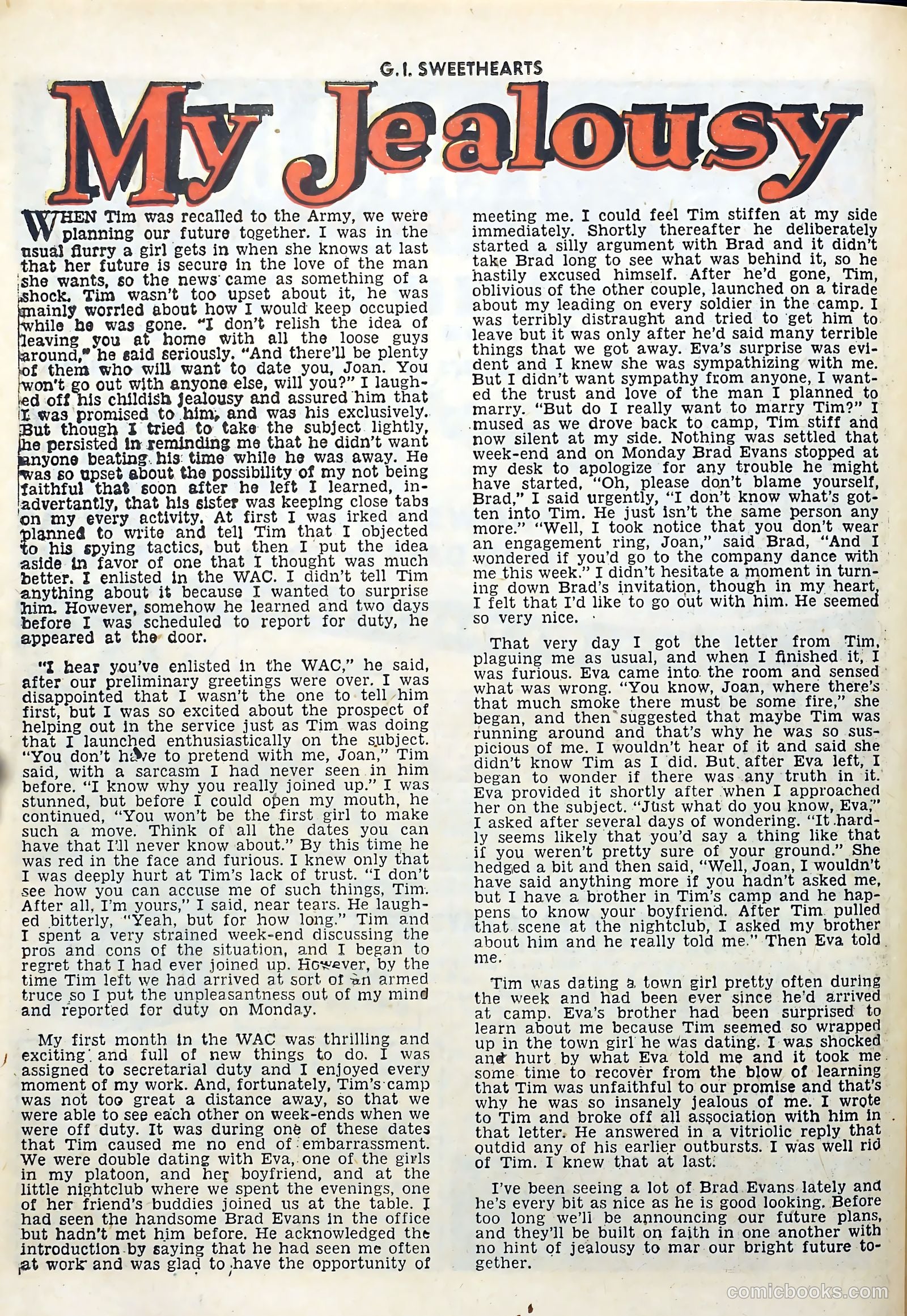 G.I. Sweethearts #33 — page 26 of 36