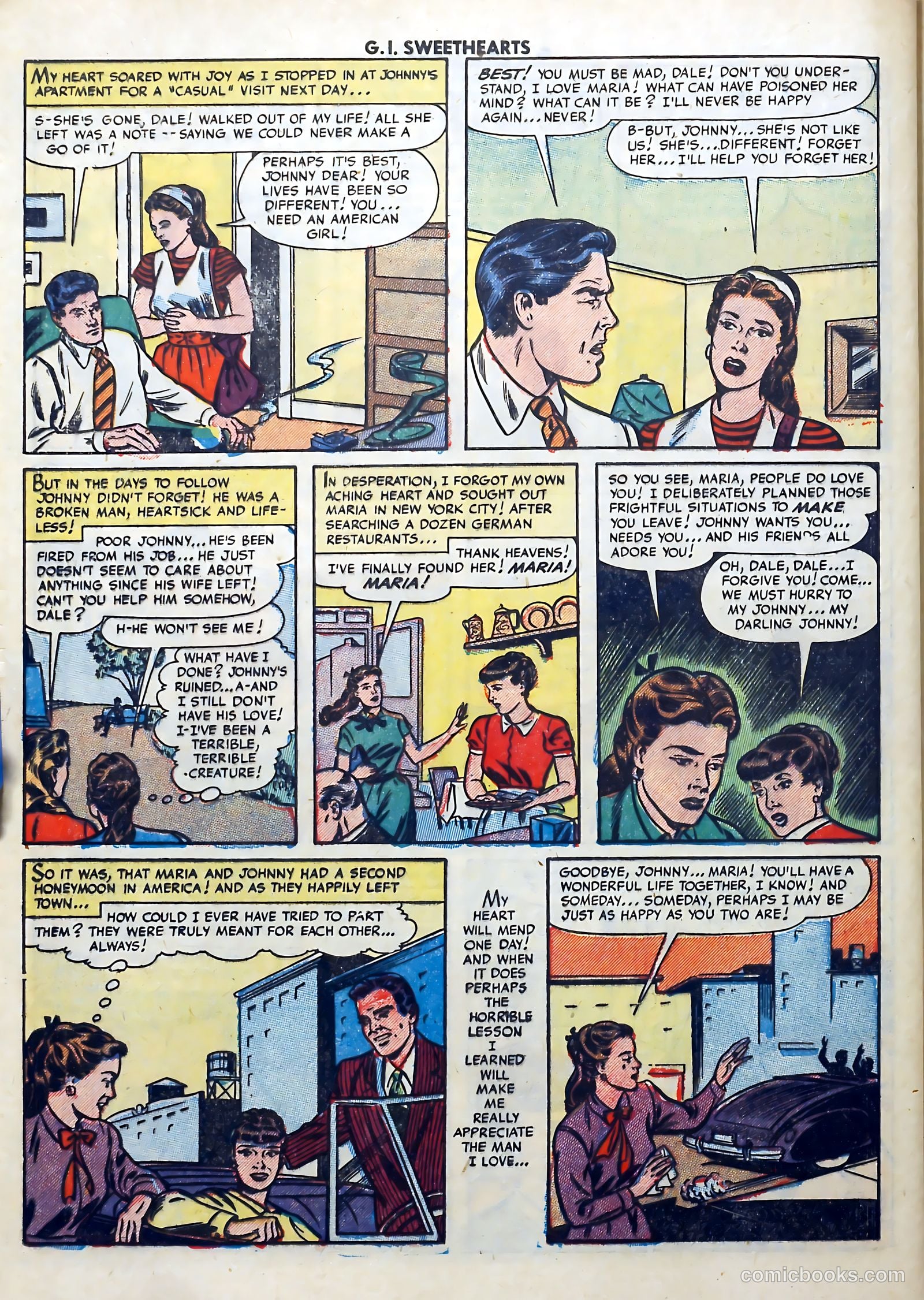 G.I. Sweethearts #33 — page 32 of 36