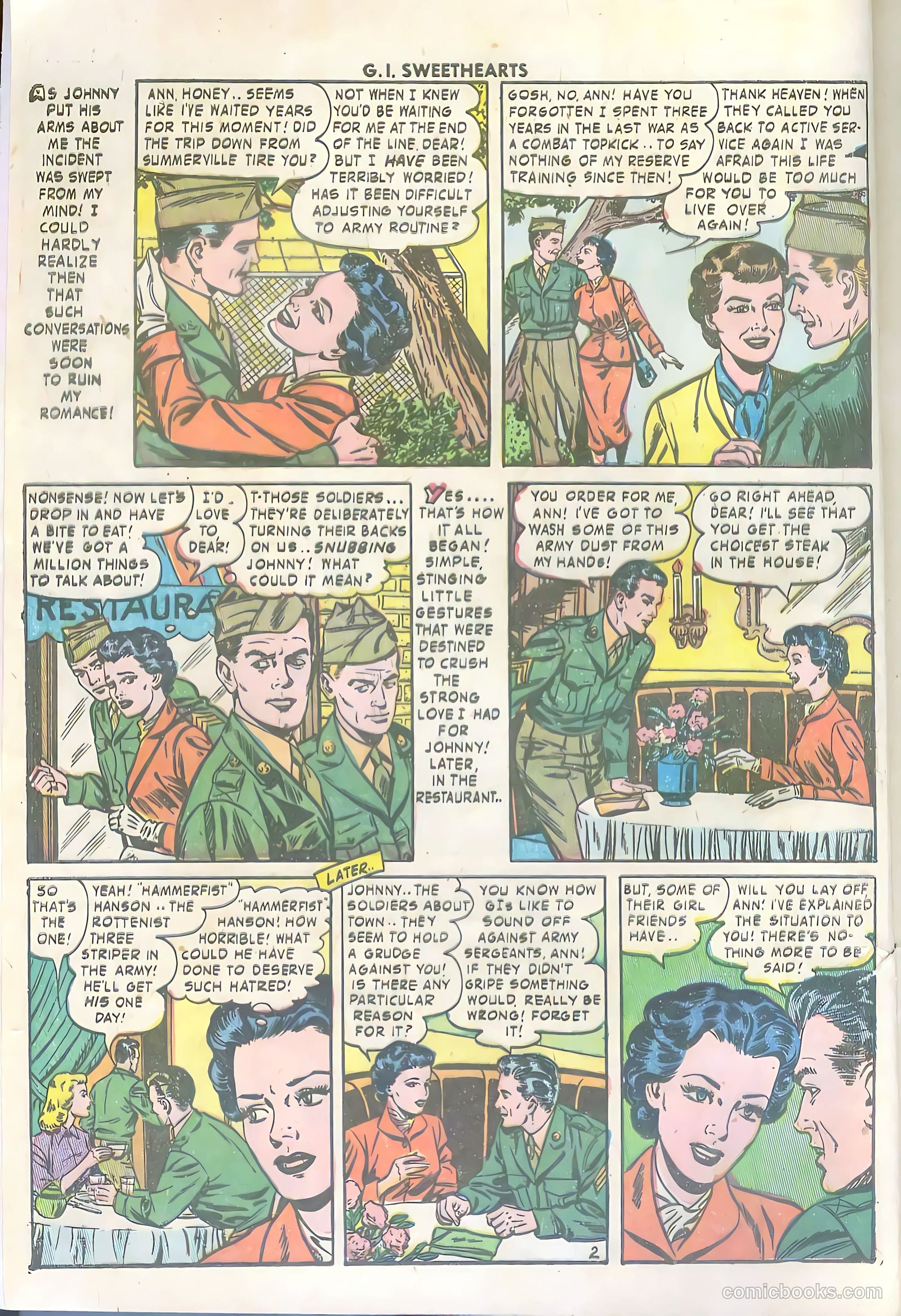 G.I. Sweethearts #34 — page 4 of 36