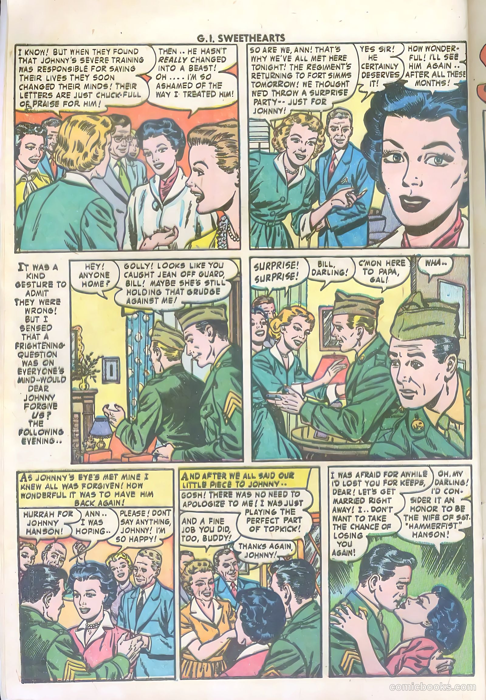G.I. Sweethearts #34 — page 8 of 36