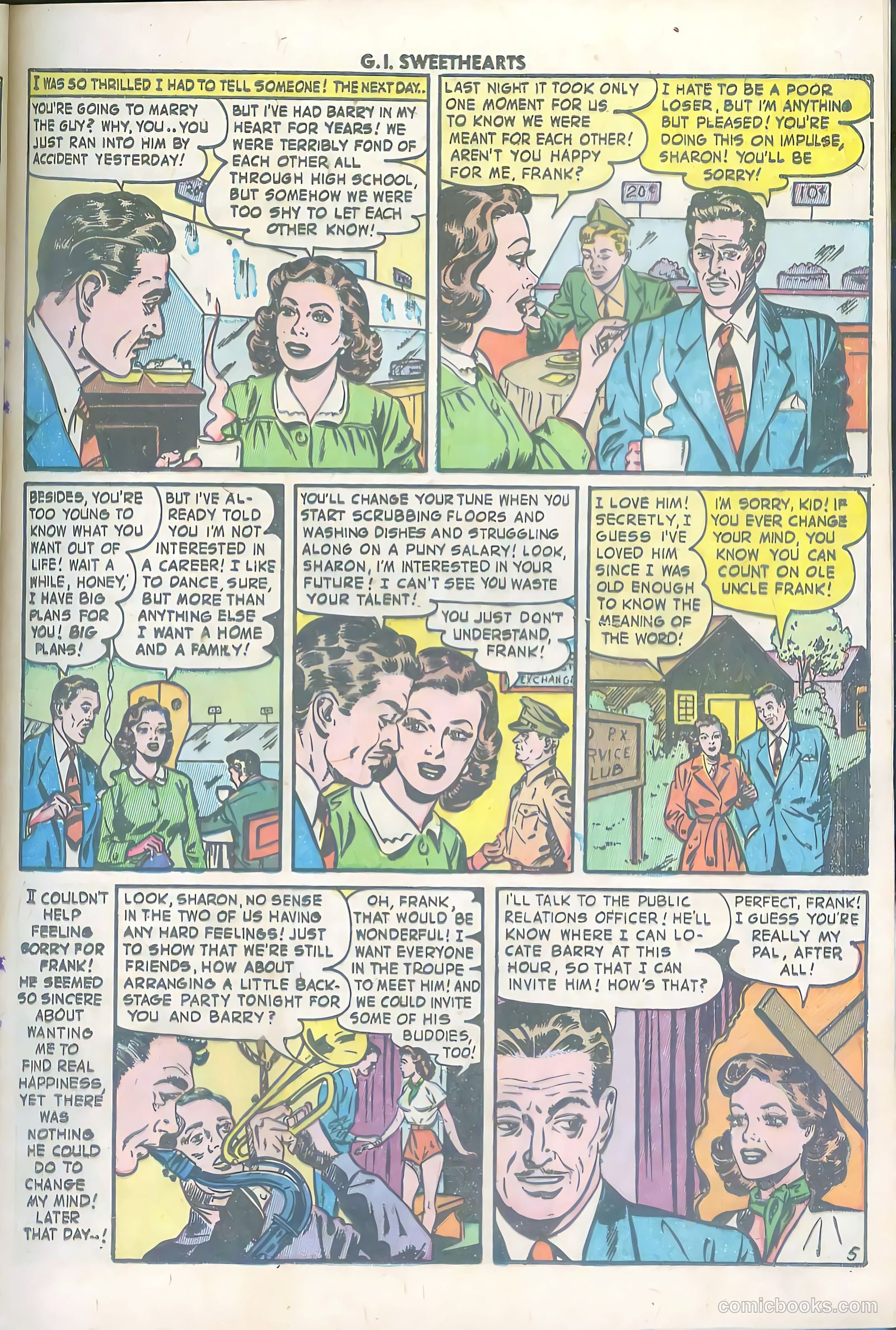 G.I. Sweethearts #34 — page 13 of 36